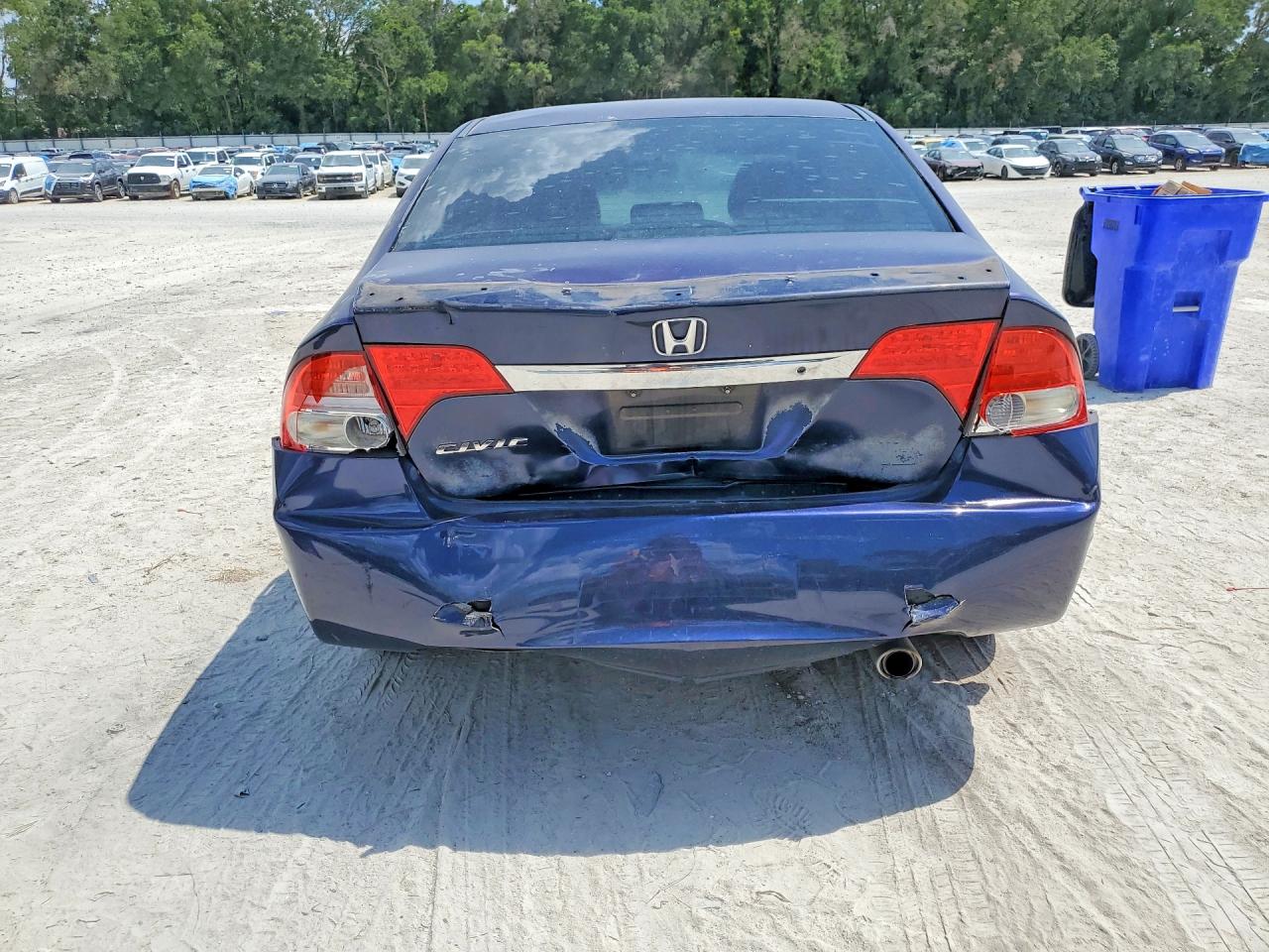 2010 Honda Civic Lx-s Blue vin: 2HGFA1F63AH523987