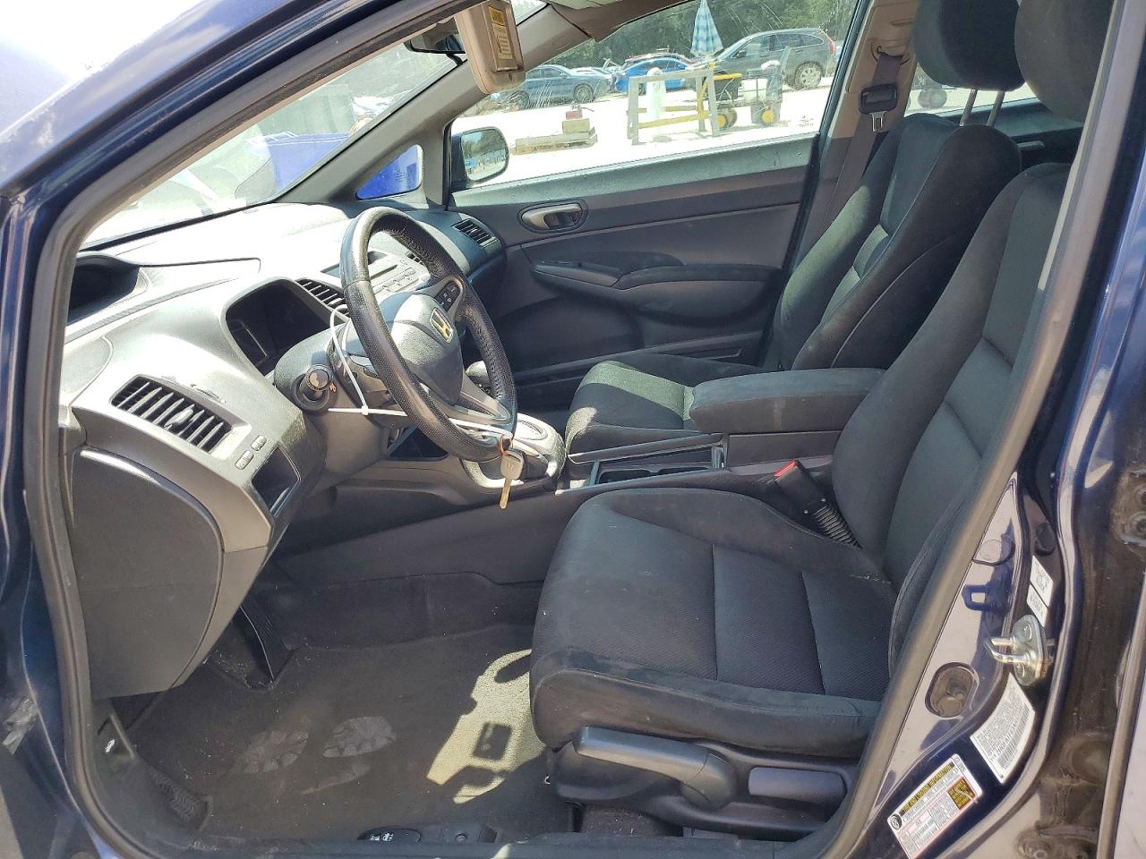 2010 Honda Civic Lx-s Blue vin: 2HGFA1F63AH523987