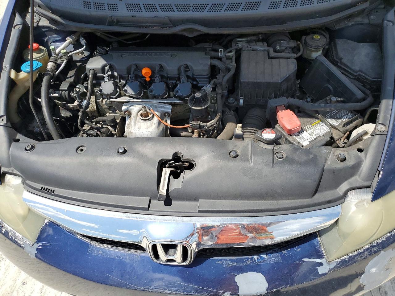 2010 Honda Civic Lx-s Blue vin: 2HGFA1F63AH523987