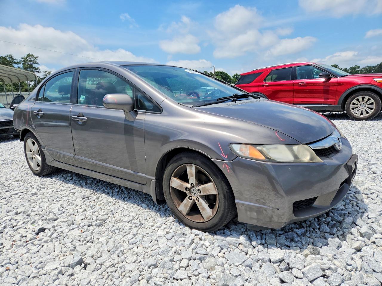 2010 Honda Civic Lx-s Gray vin: 2HGFA1F63AH531314