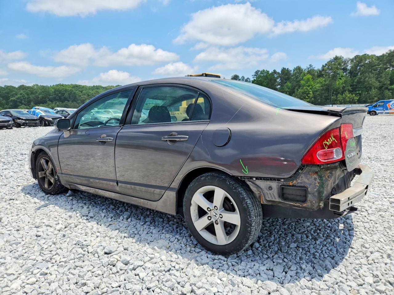 2010 Honda Civic Lx-s Gray vin: 2HGFA1F63AH531314