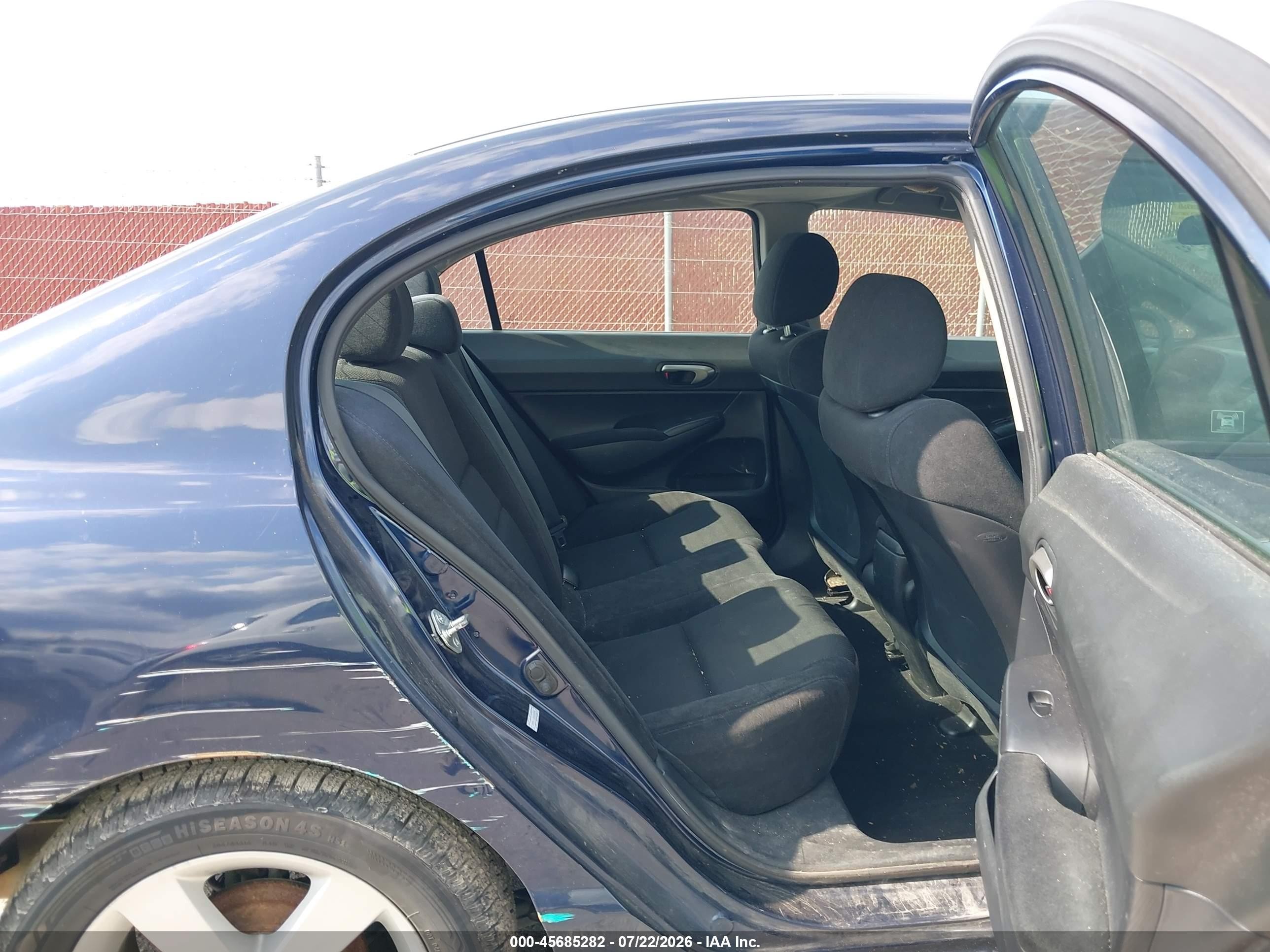 2010 Honda Civic Lx-s Dark Blue vin: 2HGFA1F63AH543382