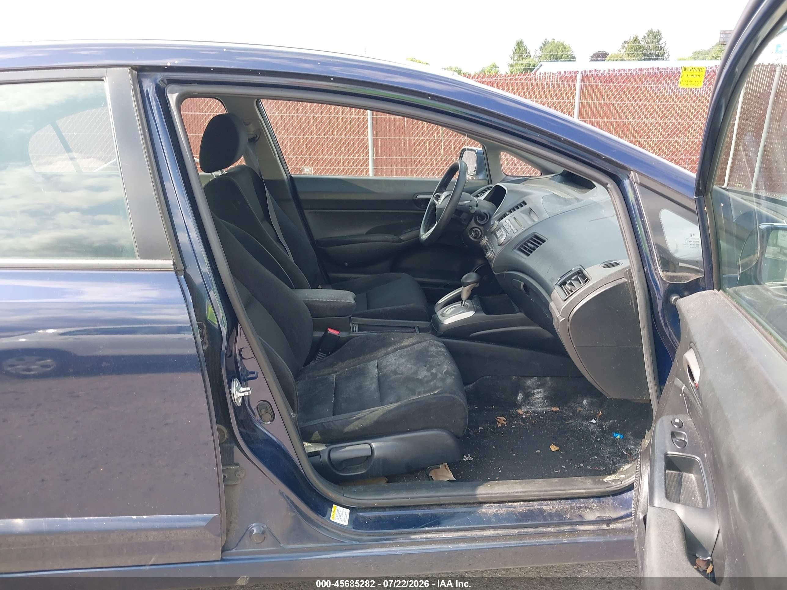 2010 Honda Civic Lx-s Dark Blue vin: 2HGFA1F63AH543382