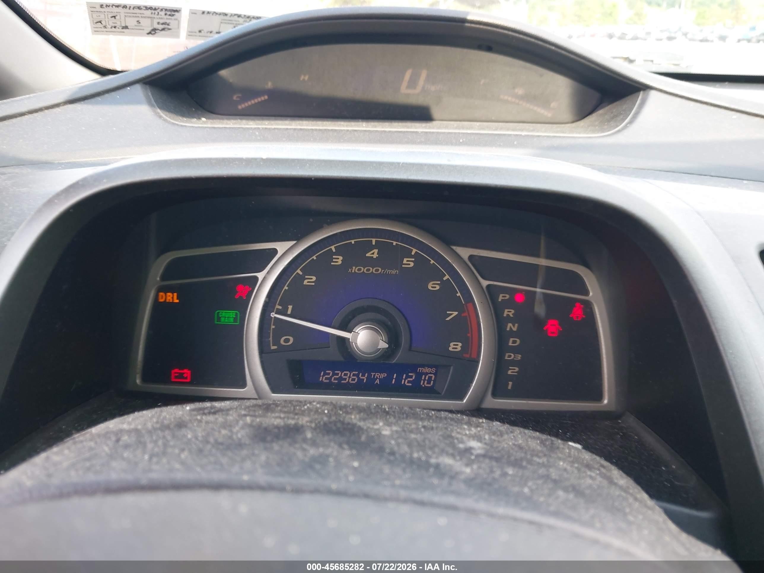 2010 Honda Civic Lx-s Dark Blue vin: 2HGFA1F63AH543382