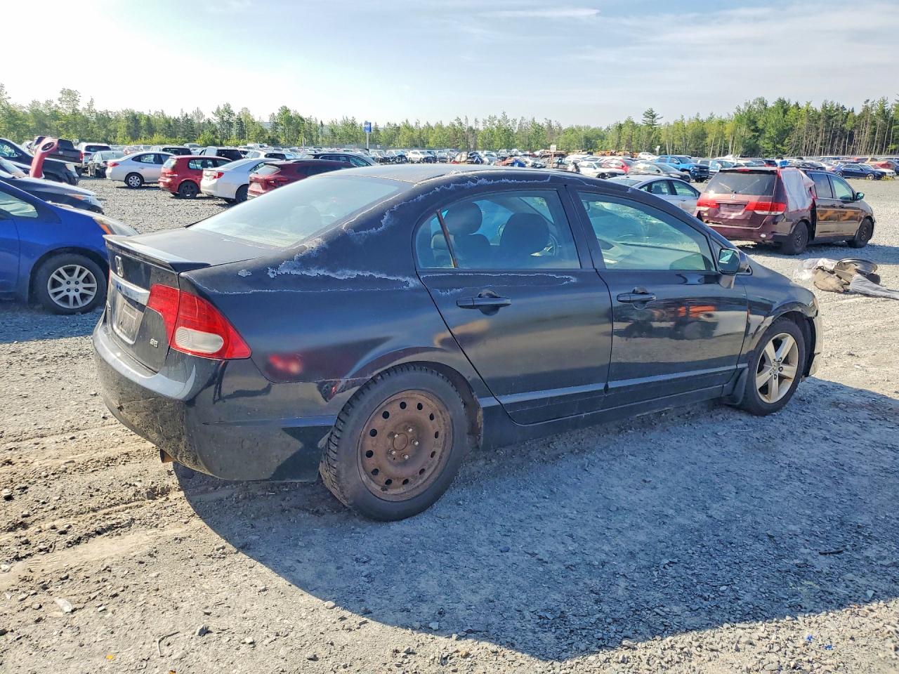 2011 Honda Civic Lx-s Черный vin: 2HGFA1F63BH005024