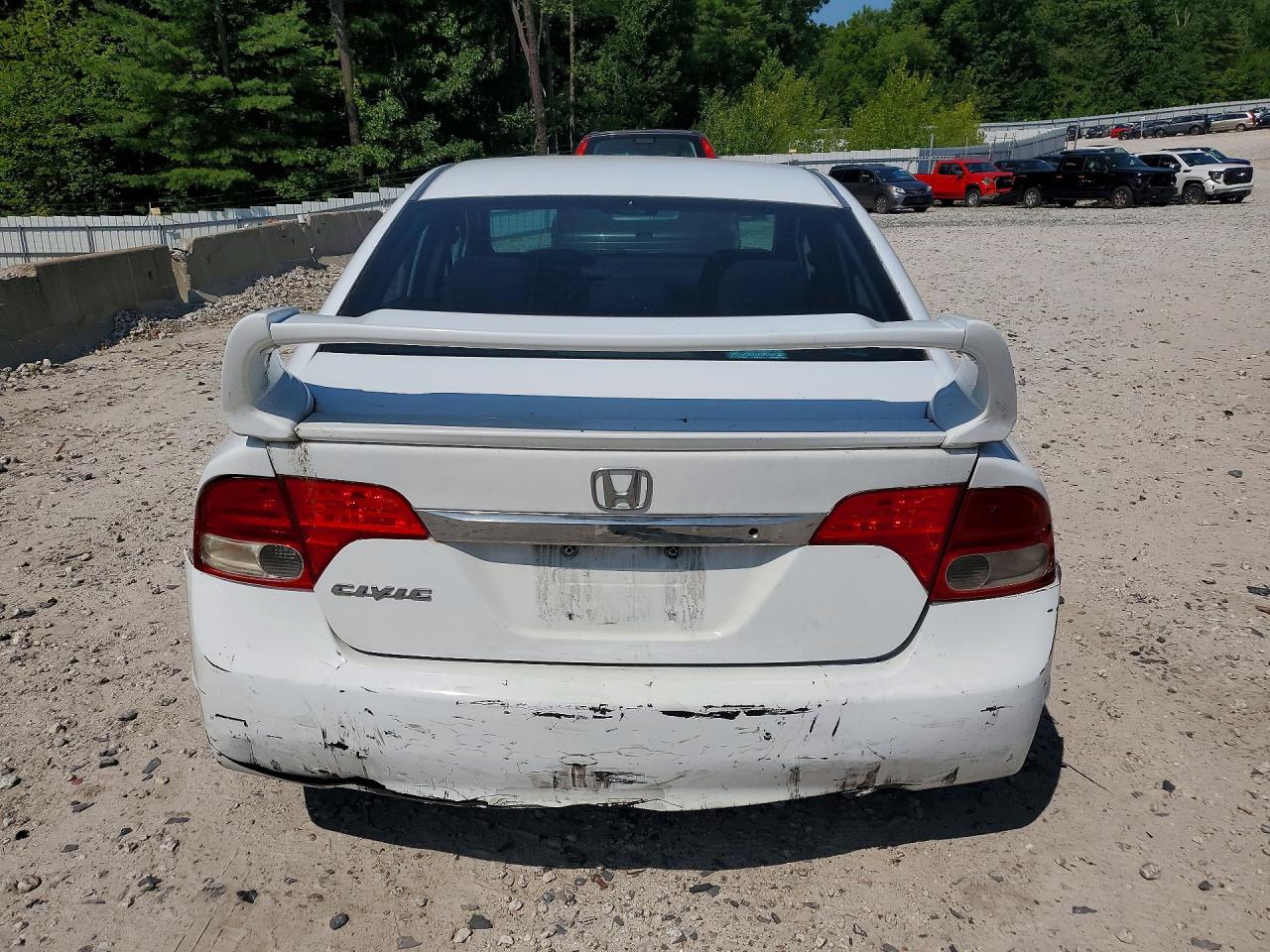 2011 Honda Civic Lx-s White vin: 2HGFA1F63BH513851