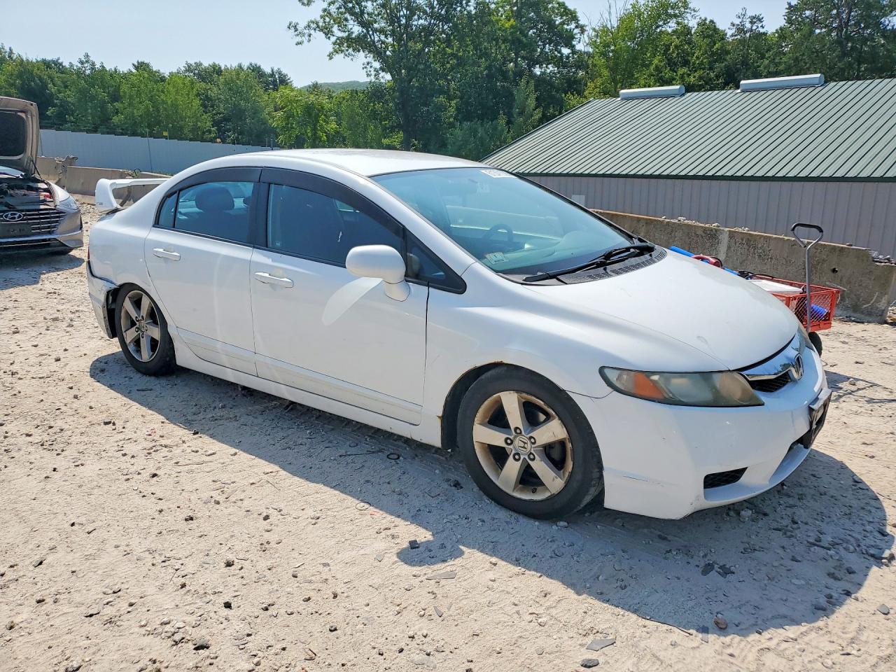 2011 Honda Civic Lx-s White vin: 2HGFA1F63BH513851