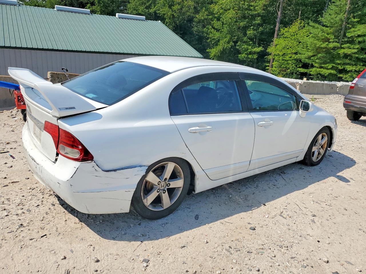 2011 Honda Civic Lx-s White vin: 2HGFA1F63BH513851