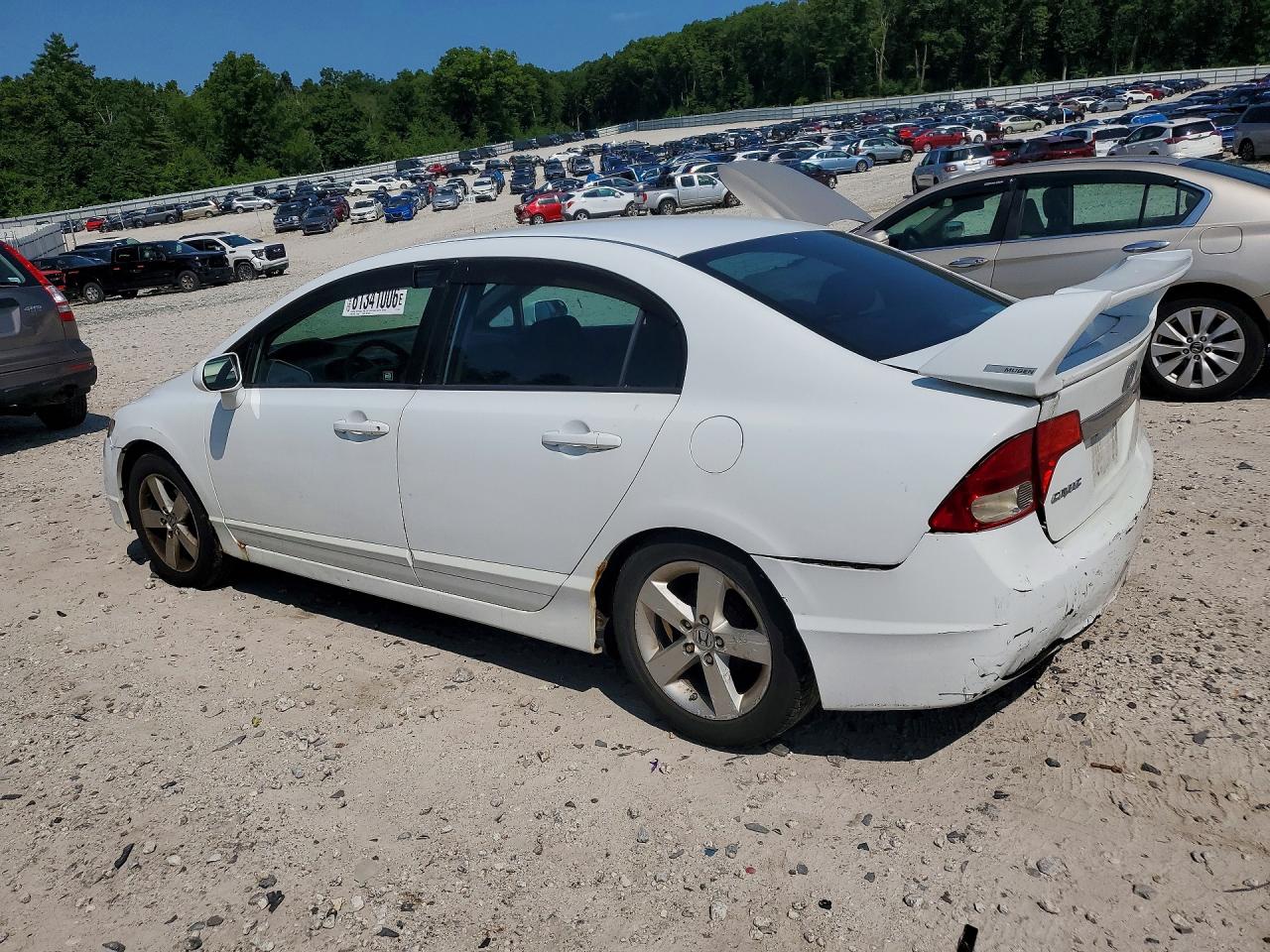 2011 Honda Civic Lx-s White vin: 2HGFA1F63BH513851