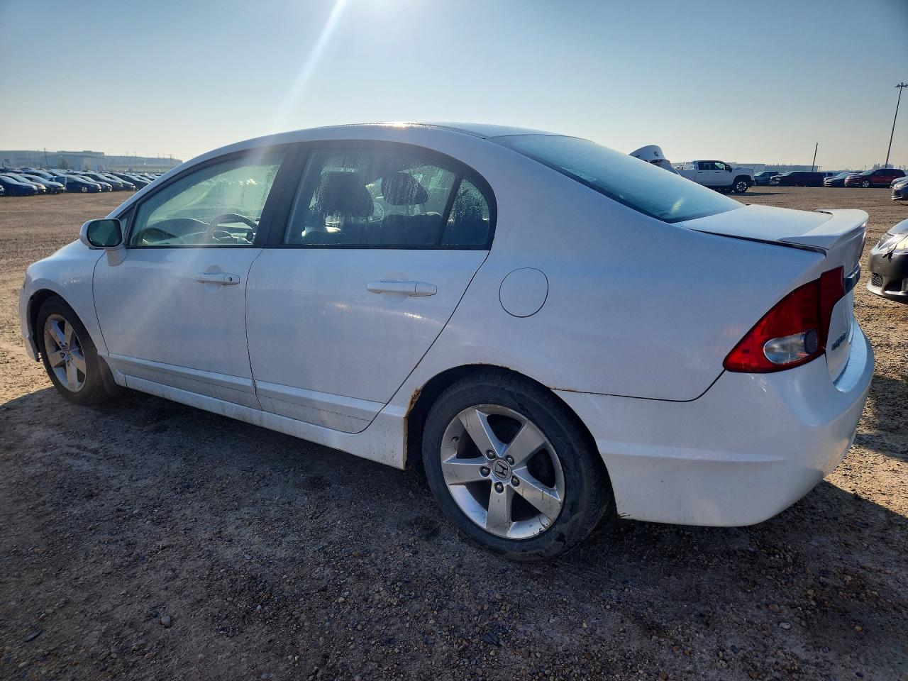 2010 Honda Civic Lx-s White vin: 2HGFA1F64AH031050
