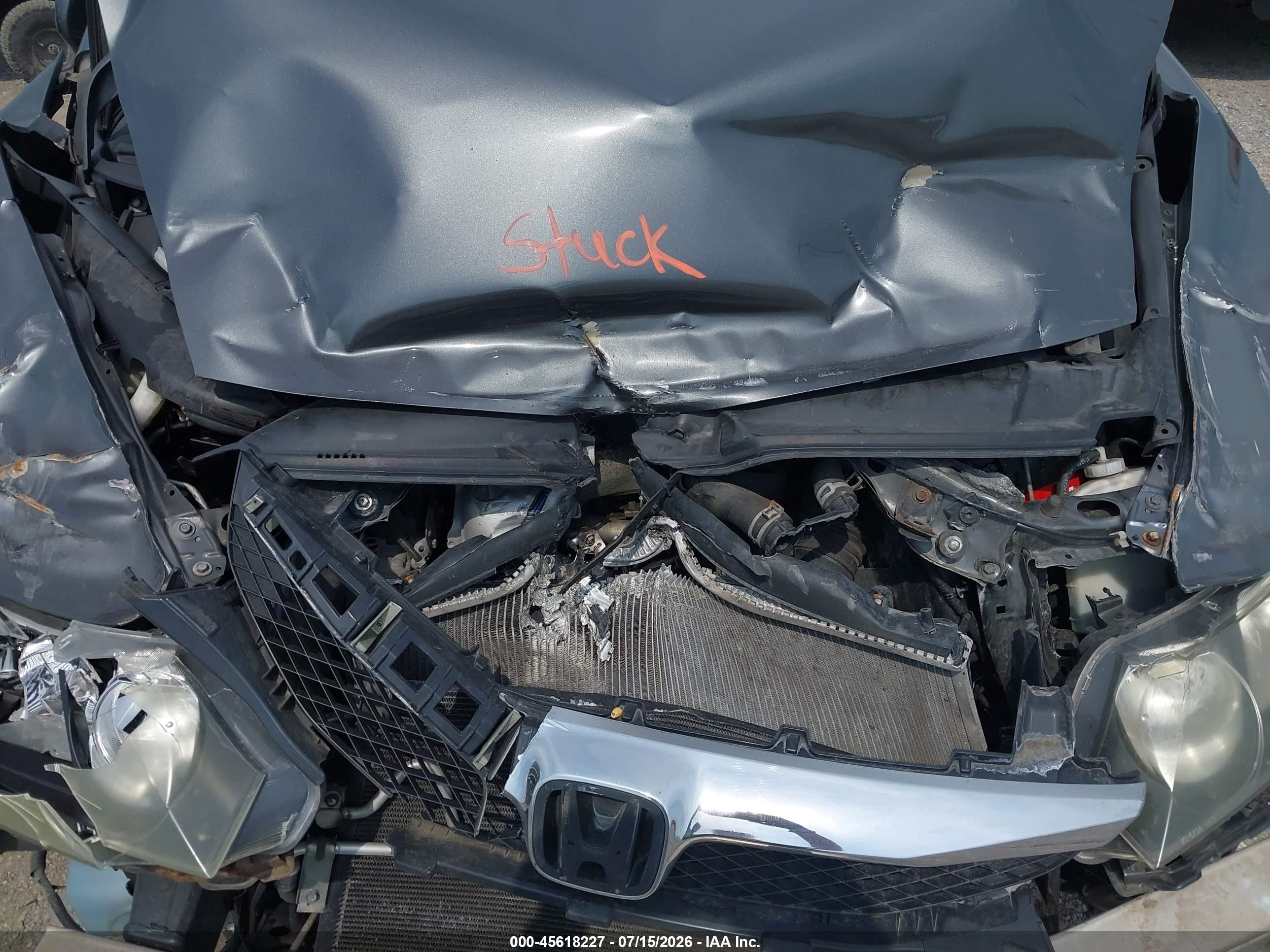 2010 Honda Civic Lx-s Серый vin: 2HGFA1F64AH547926