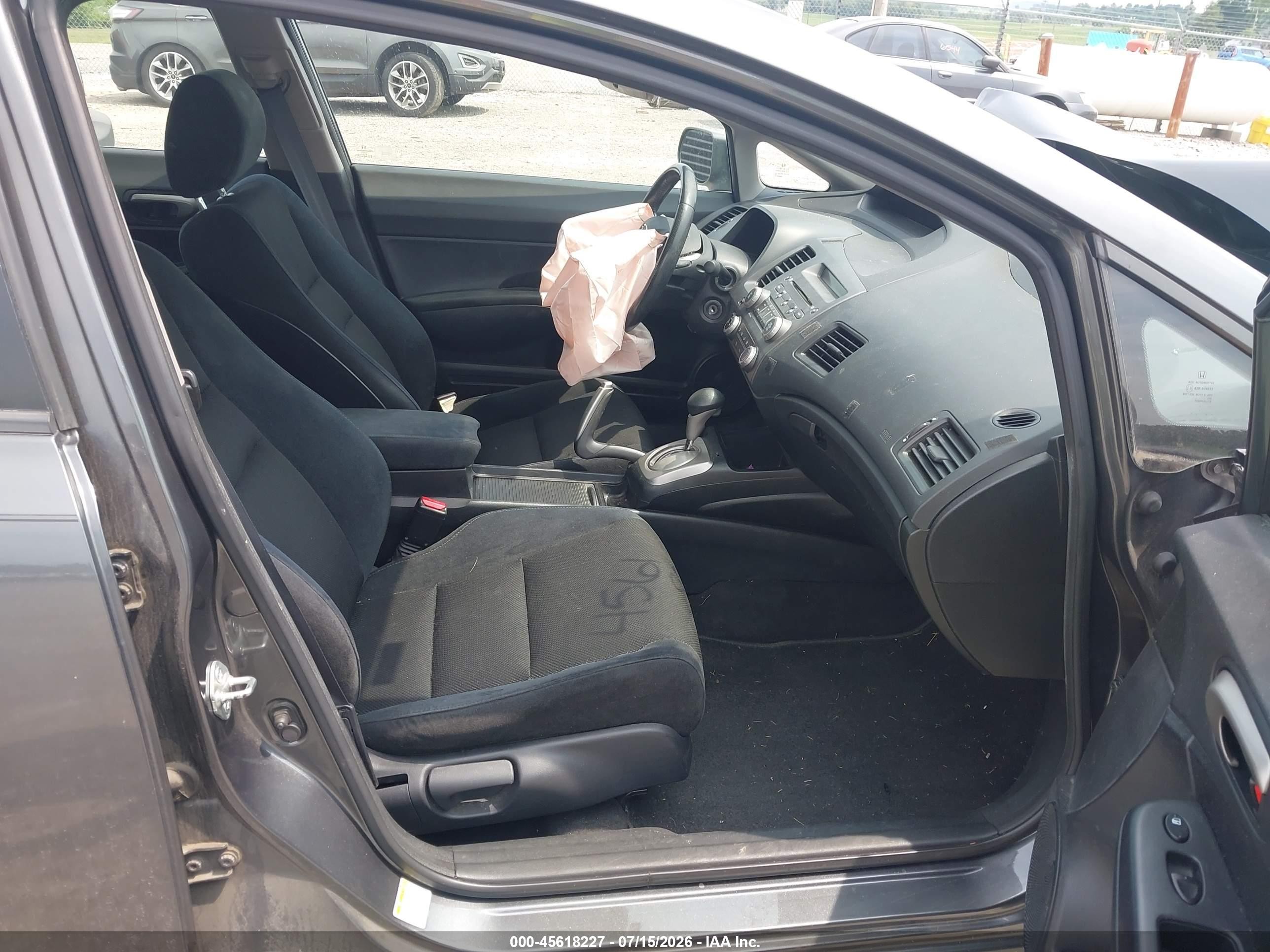 2010 Honda Civic Lx-s Серый vin: 2HGFA1F64AH547926