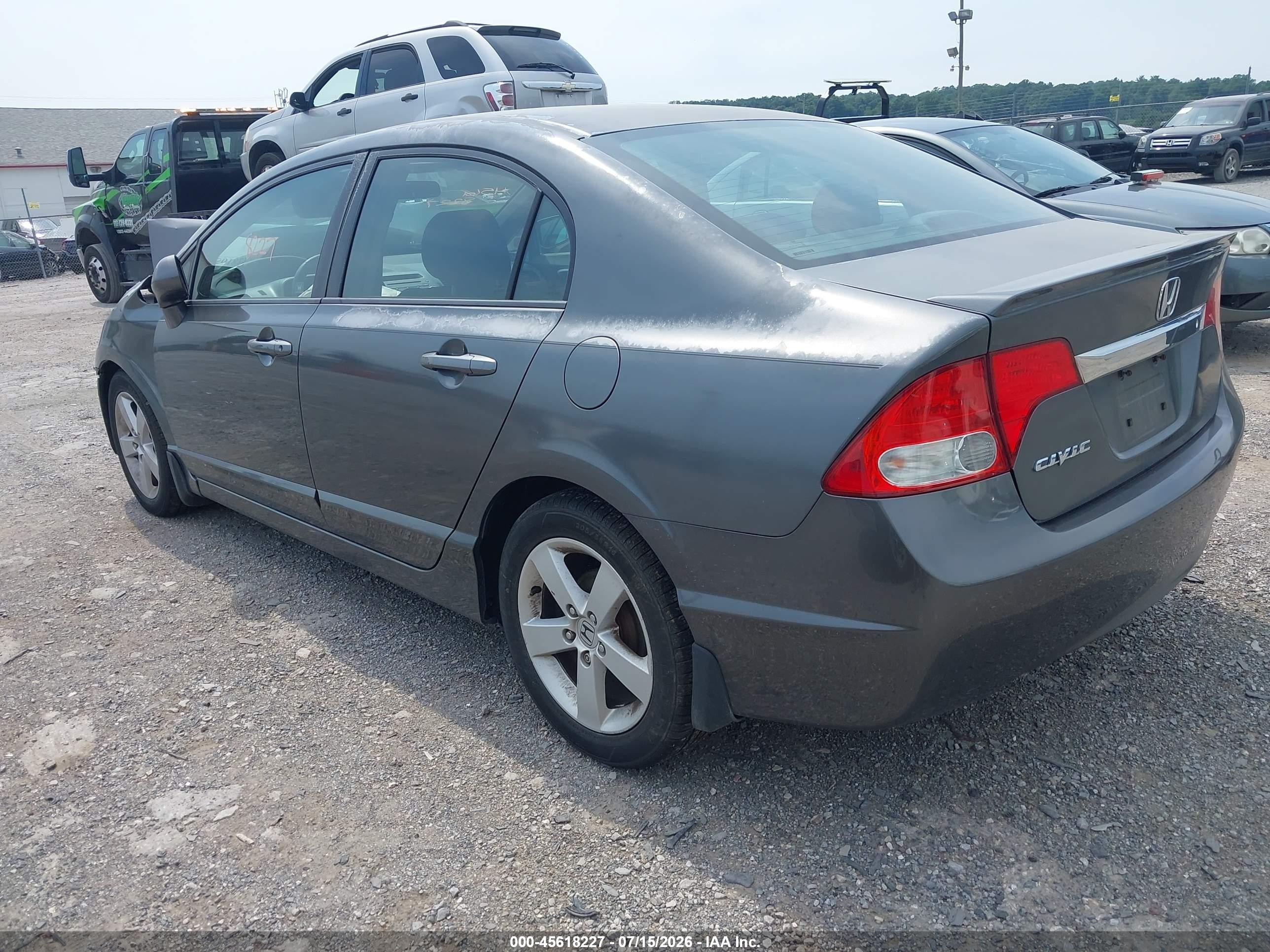 2010 Honda Civic Lx-s Серый vin: 2HGFA1F64AH547926