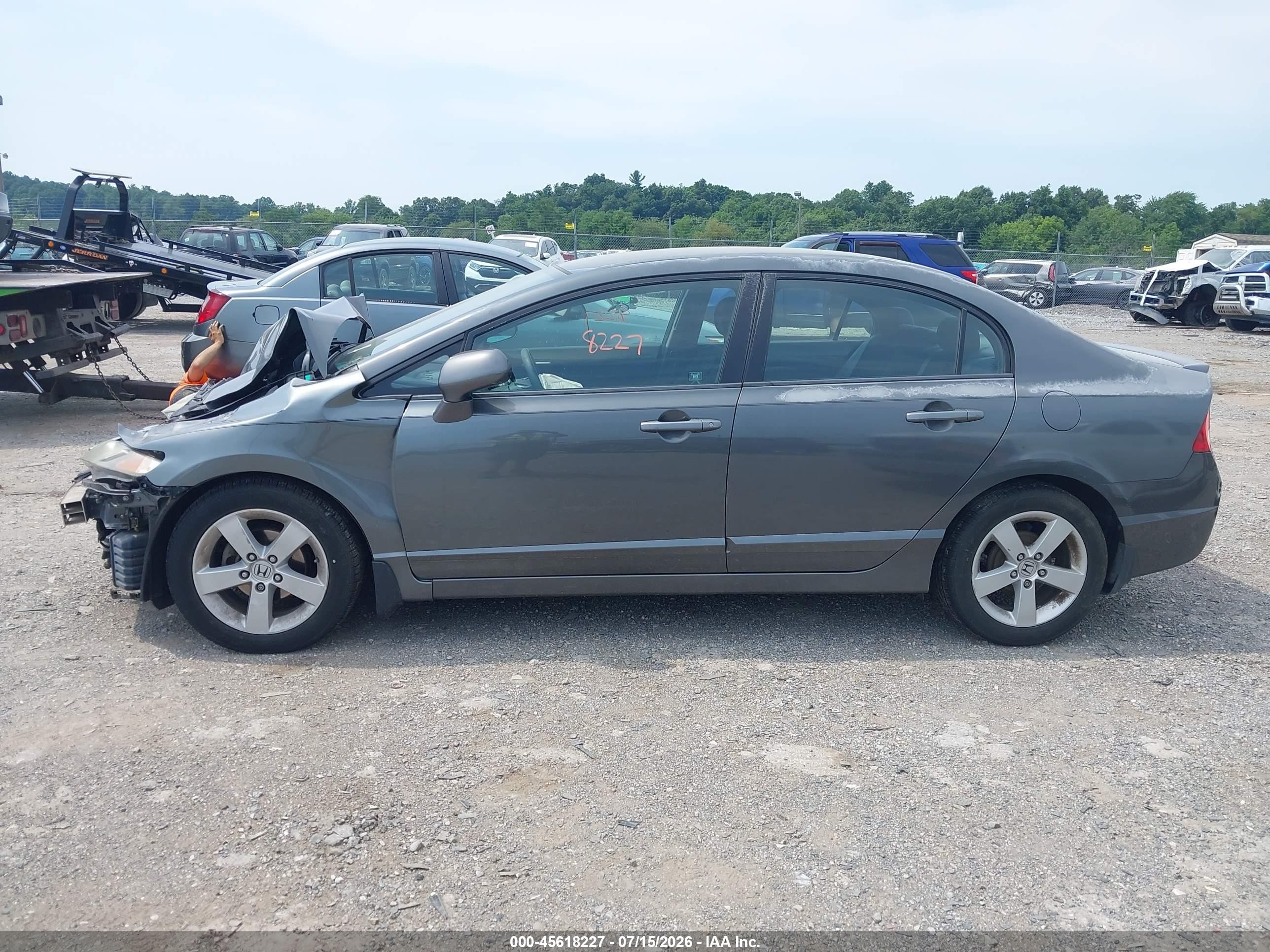 2010 Honda Civic Lx-s Серый vin: 2HGFA1F64AH547926