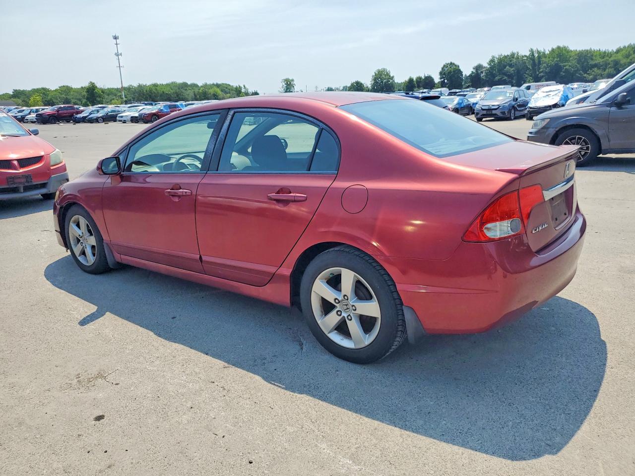 2010 Honda Civic Lx-s Burgundy vin: 2HGFA1F64AH562457