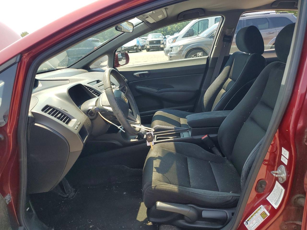 2010 Honda Civic Lx-s Burgundy vin: 2HGFA1F64AH562457