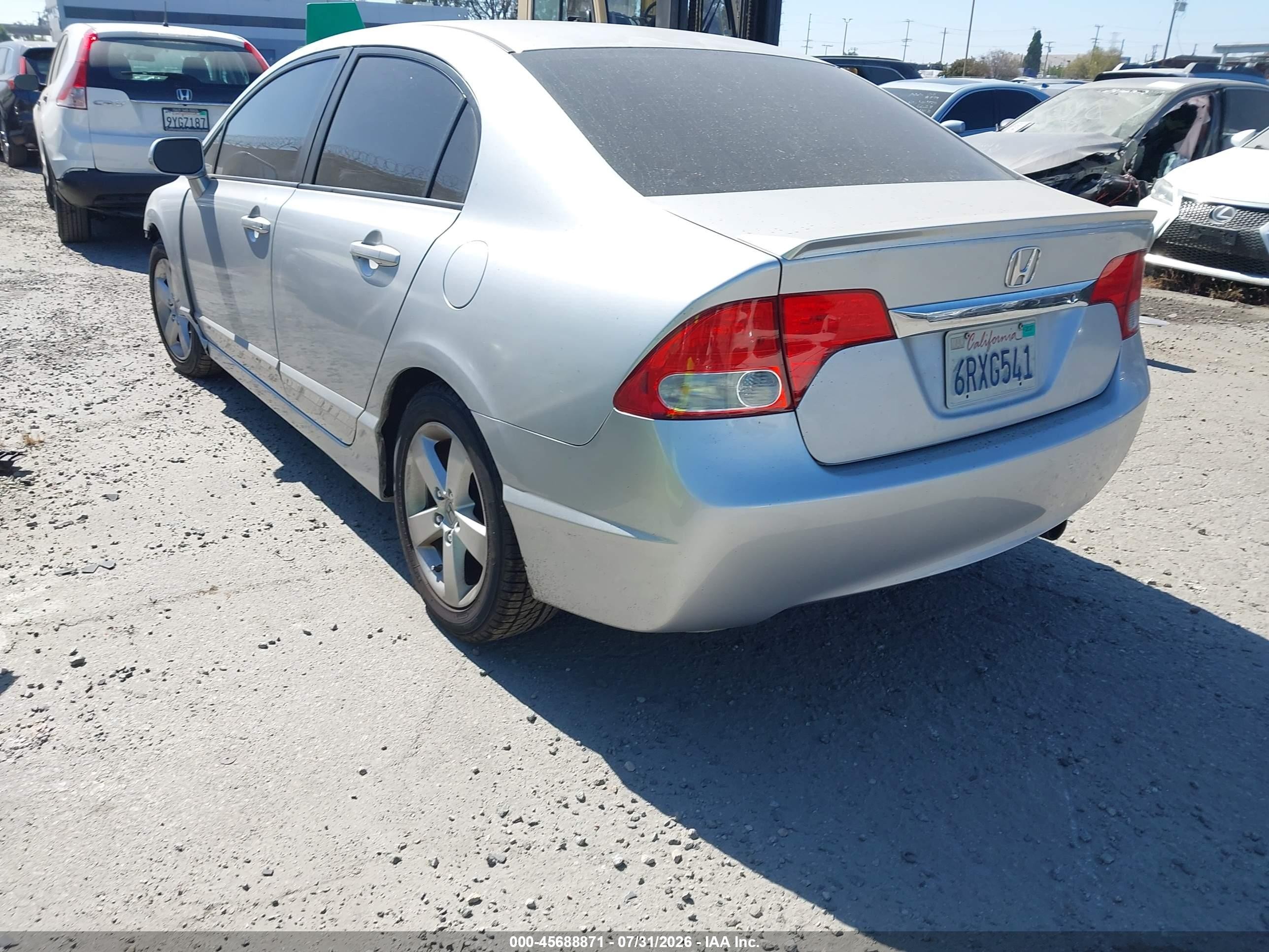 2011 Honda Civic Lx-s Silver vin: 2HGFA1F64BH528276
