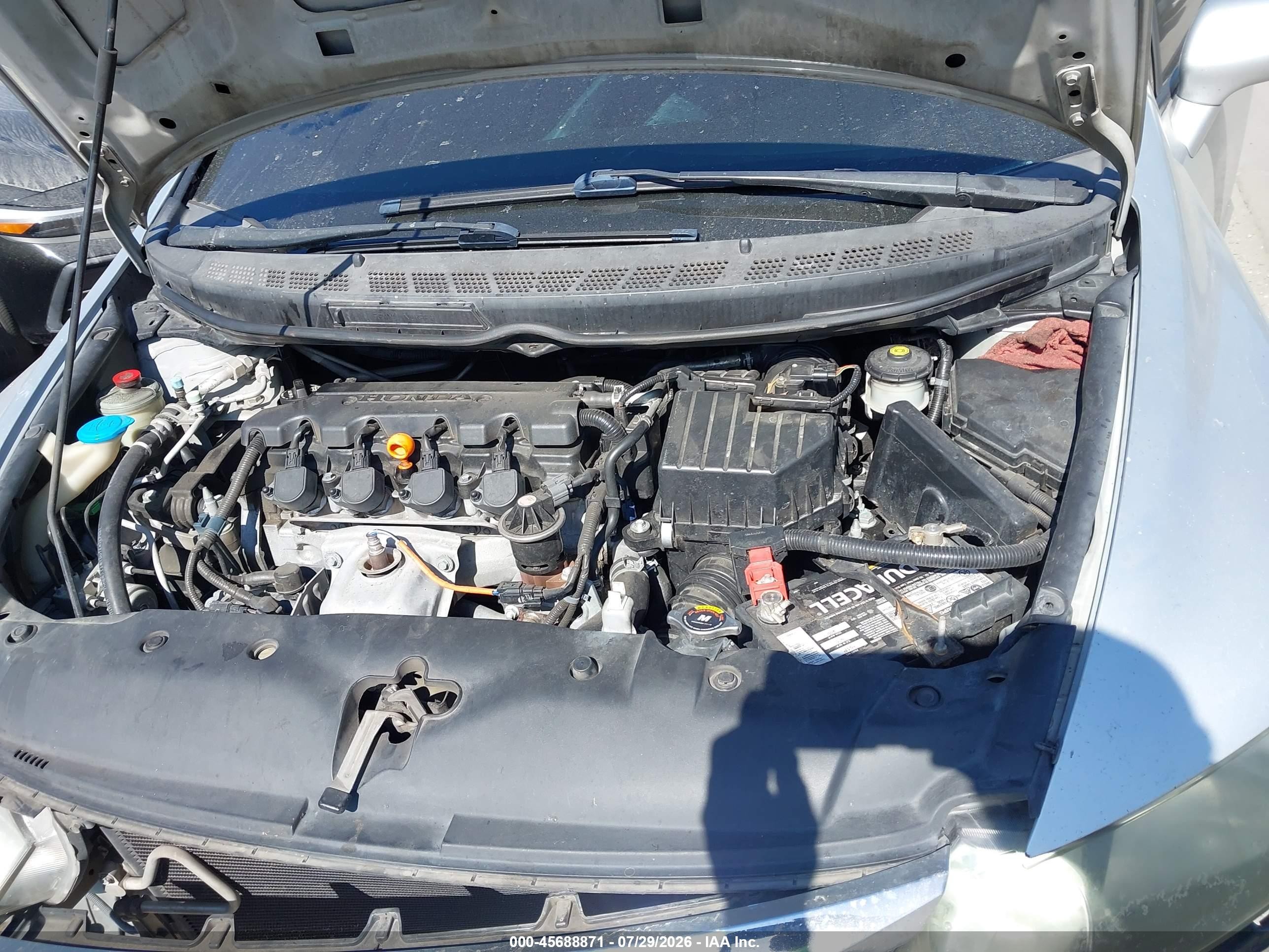 2011 Honda Civic Lx-s Silver vin: 2HGFA1F64BH528276