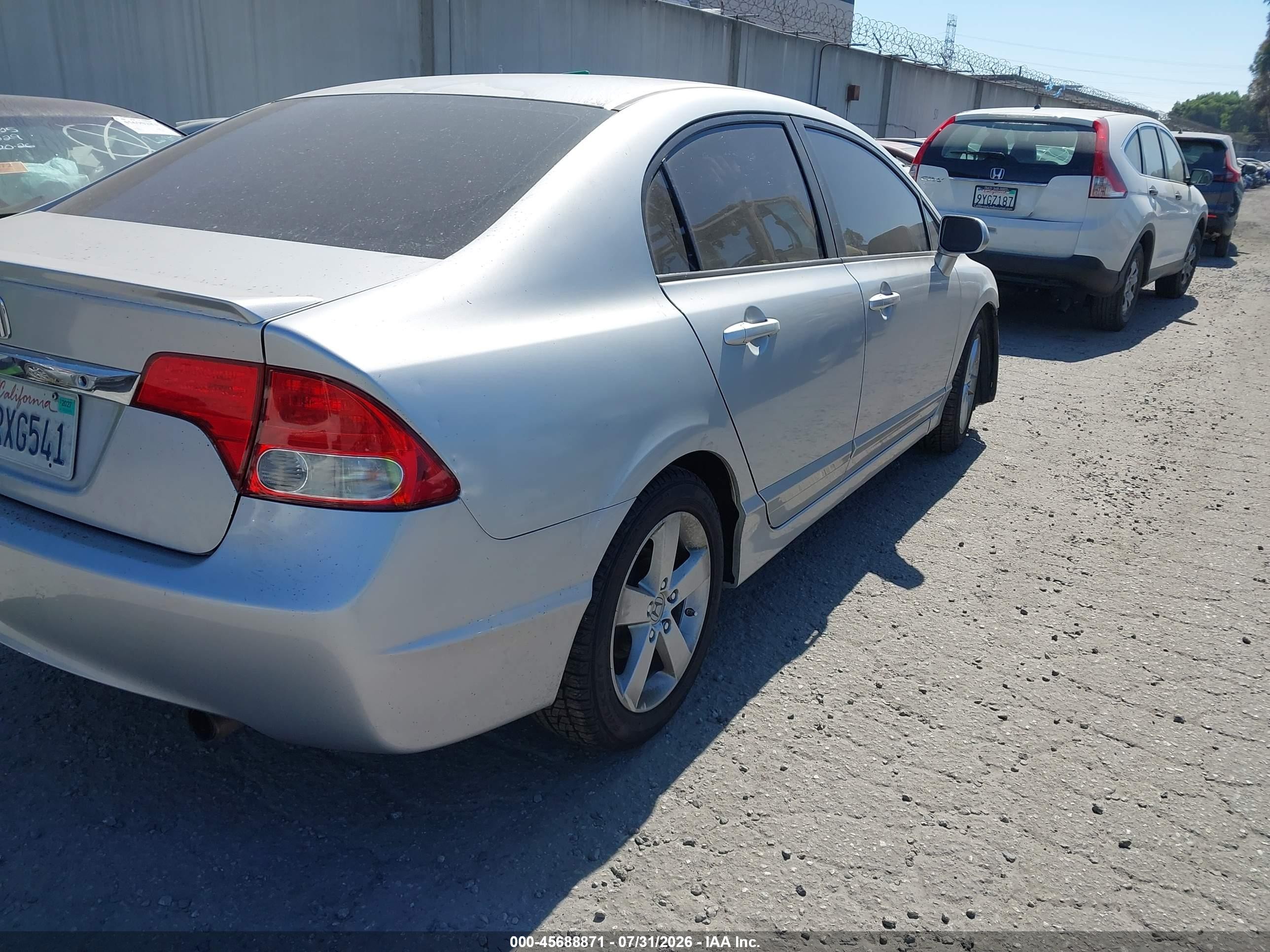 2011 Honda Civic Lx-s Silver vin: 2HGFA1F64BH528276