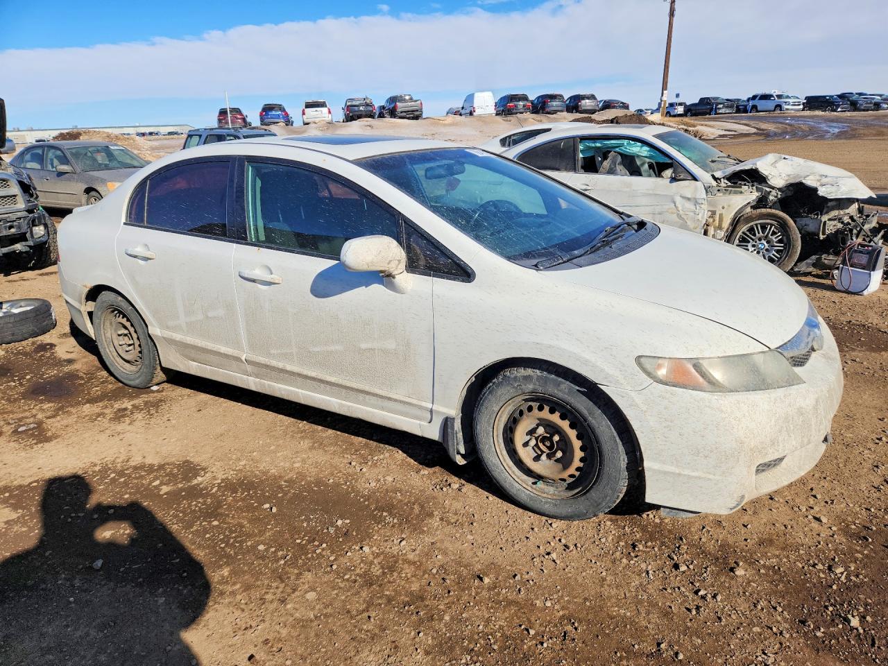 2010 Honda Civic Lx-s 4dr White vin: 2HGFA1F65AH002270