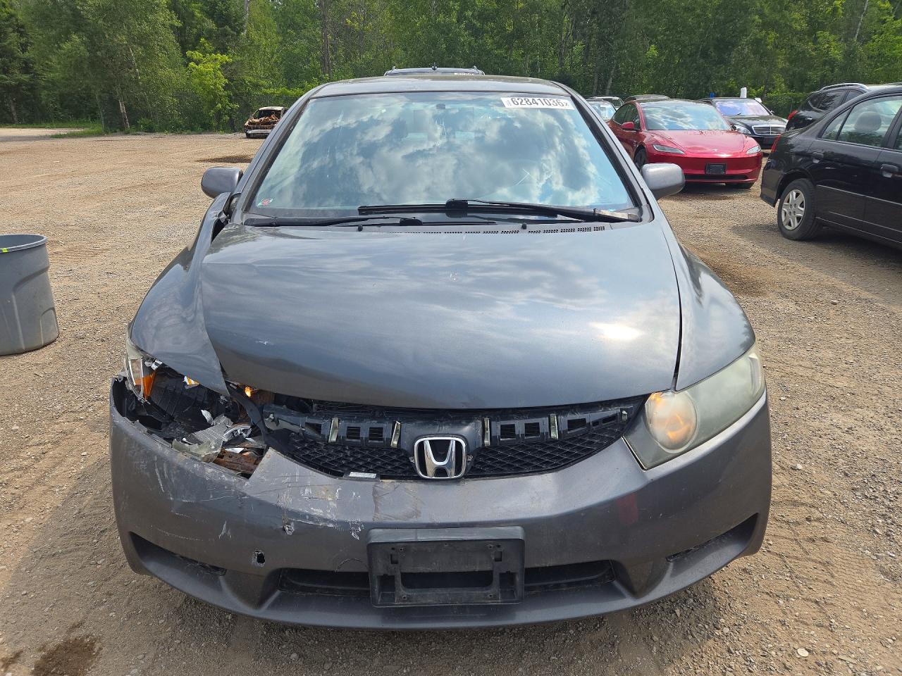 2010 Honda Civic Lx-s Gray vin: 2HGFA1F65AH012586