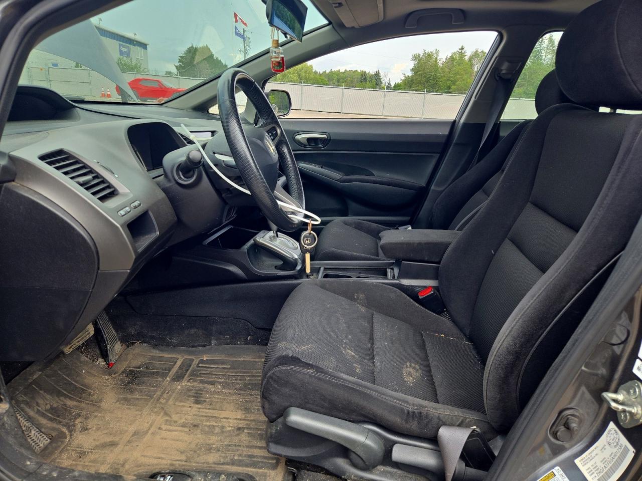 2010 Honda Civic Lx-s Gray vin: 2HGFA1F65AH012586
