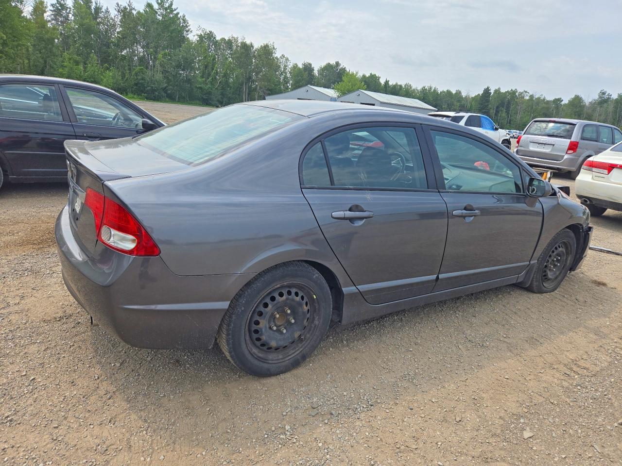 2010 Honda Civic Lx-s Gray vin: 2HGFA1F65AH012586