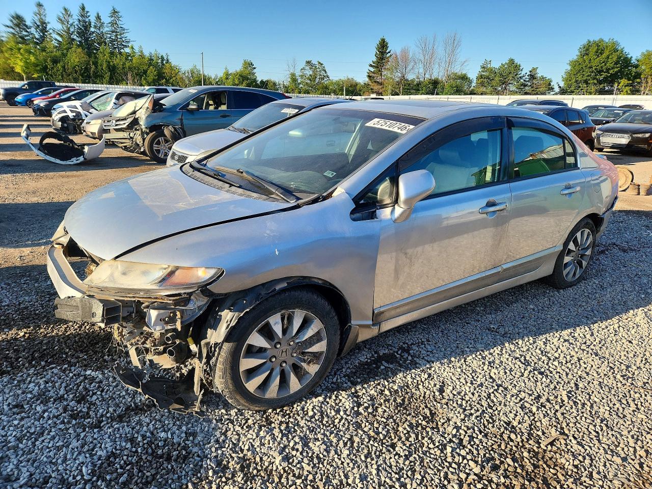 2010 Honda Civic Lx-s Silver vin: 2HGFA1F65AH045376