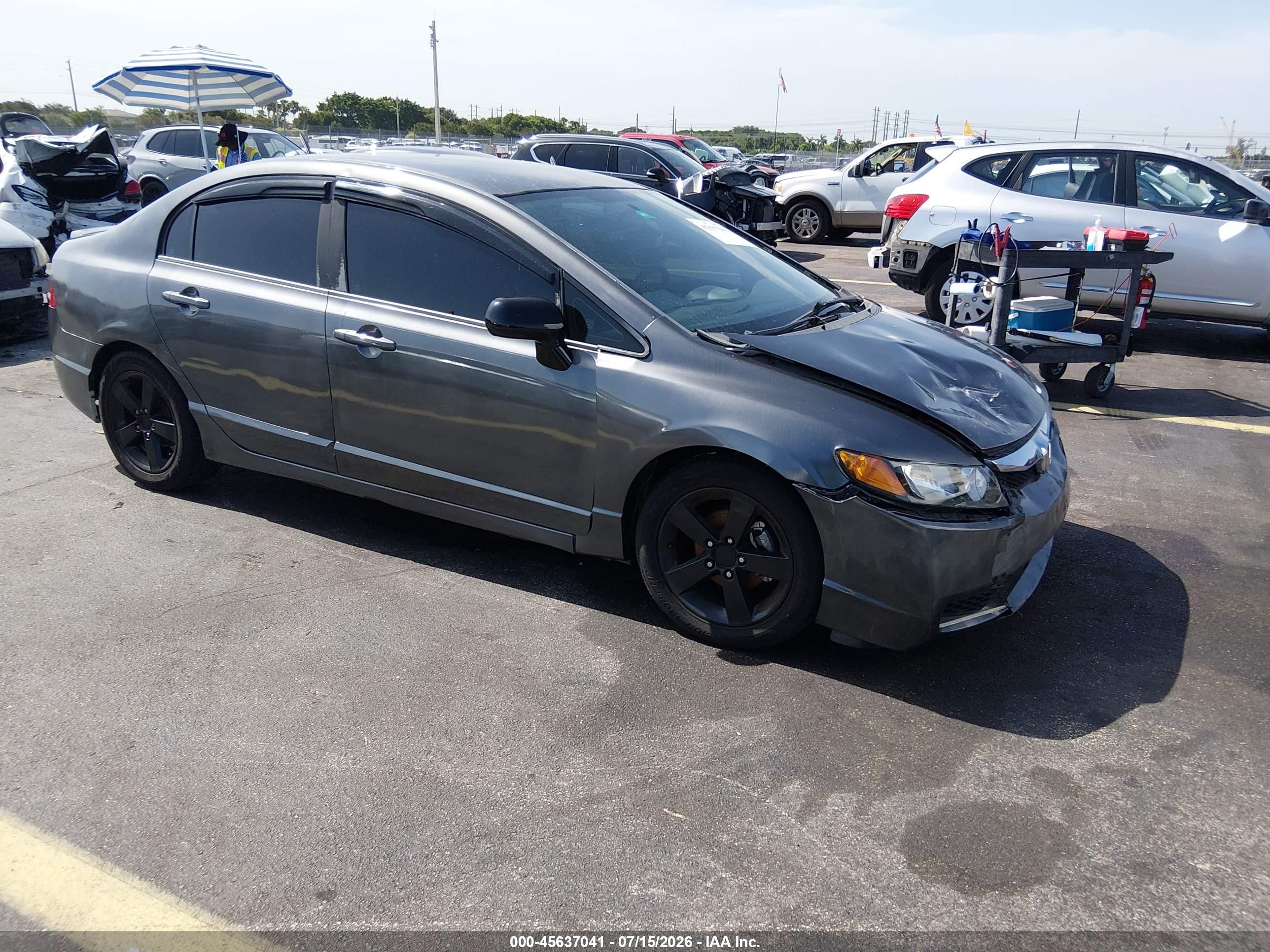 2010 Honda Civic Lx-s Gray vin: 2HGFA1F65AH315870