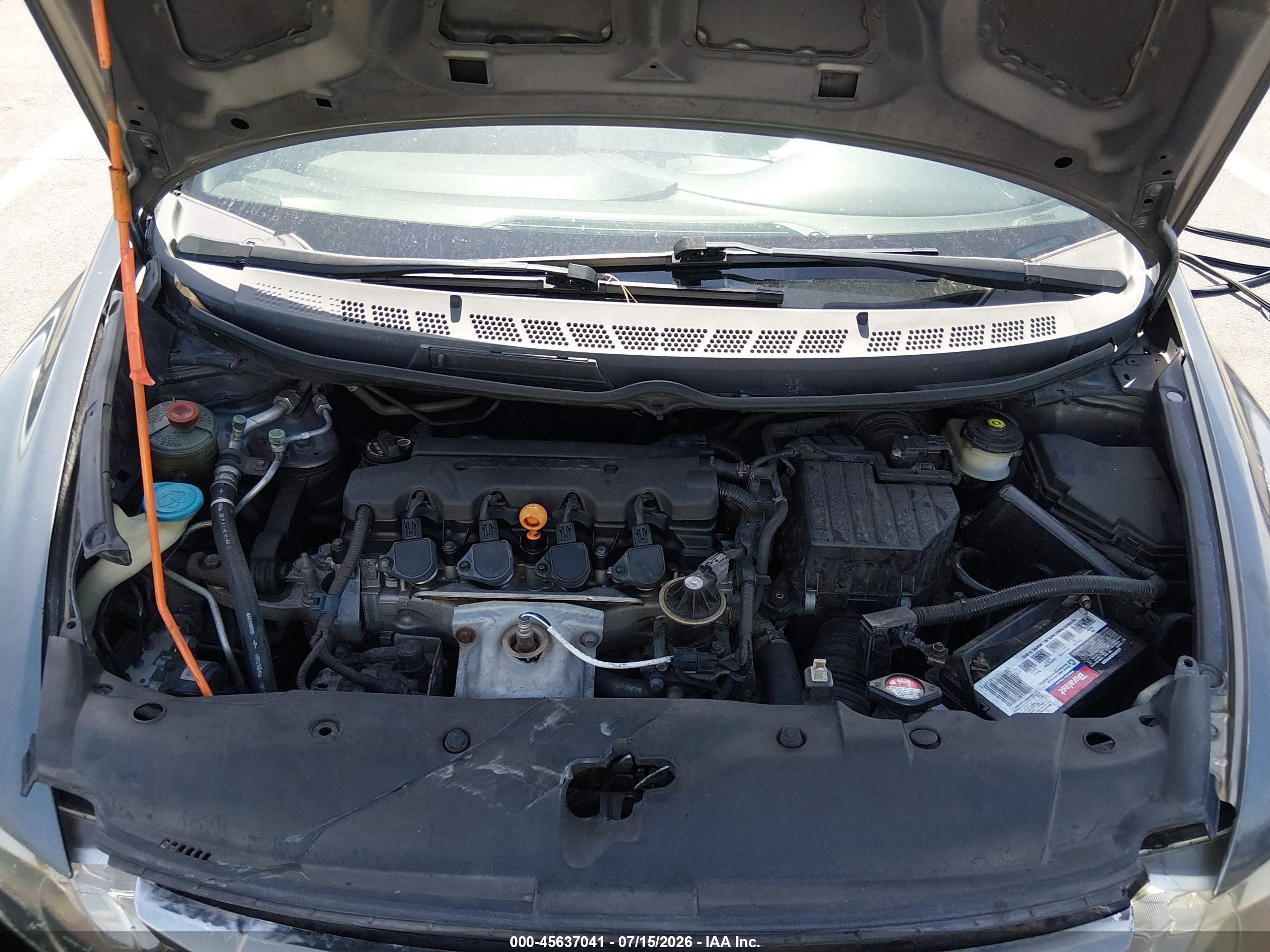 2010 Honda Civic Lx-s Gray vin: 2HGFA1F65AH315870