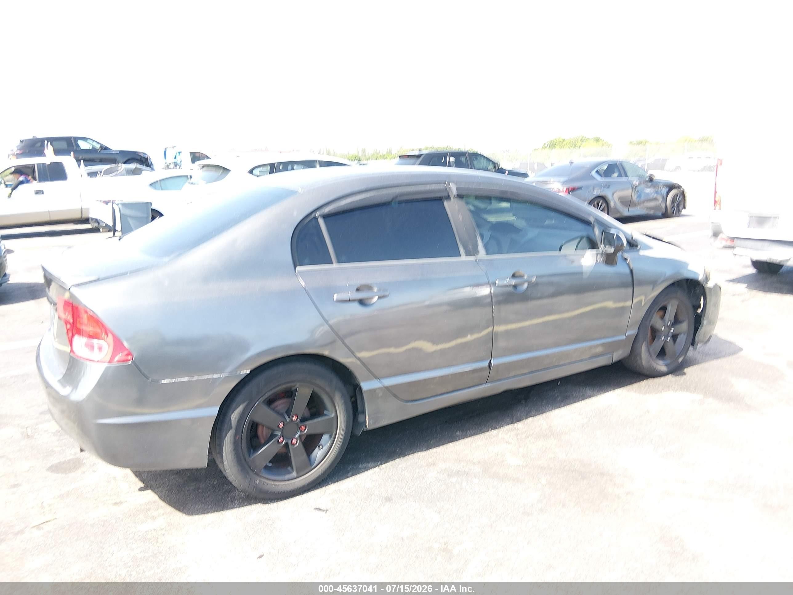 2010 Honda Civic Lx-s Gray vin: 2HGFA1F65AH315870