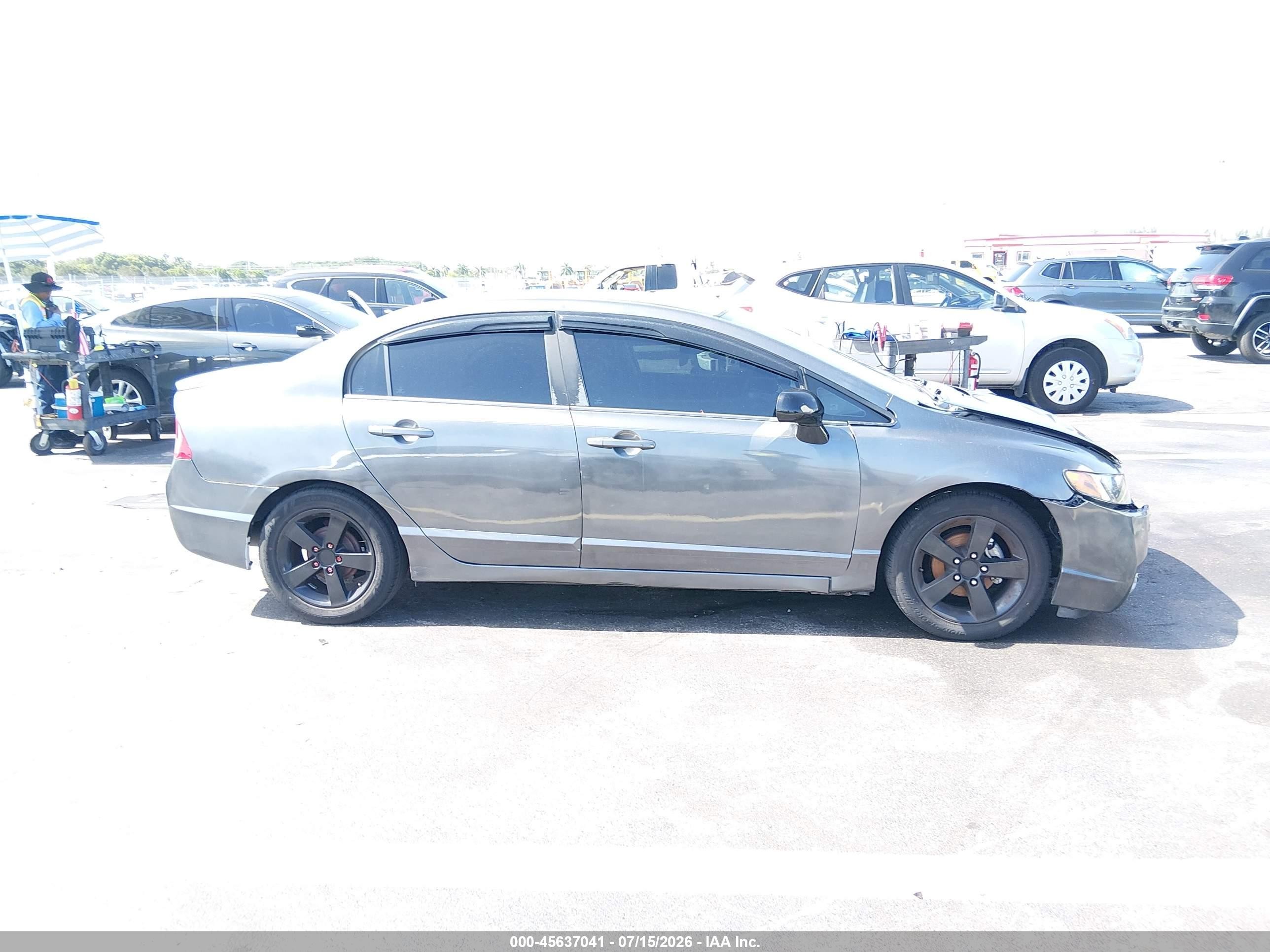 2010 Honda Civic Lx-s Gray vin: 2HGFA1F65AH315870