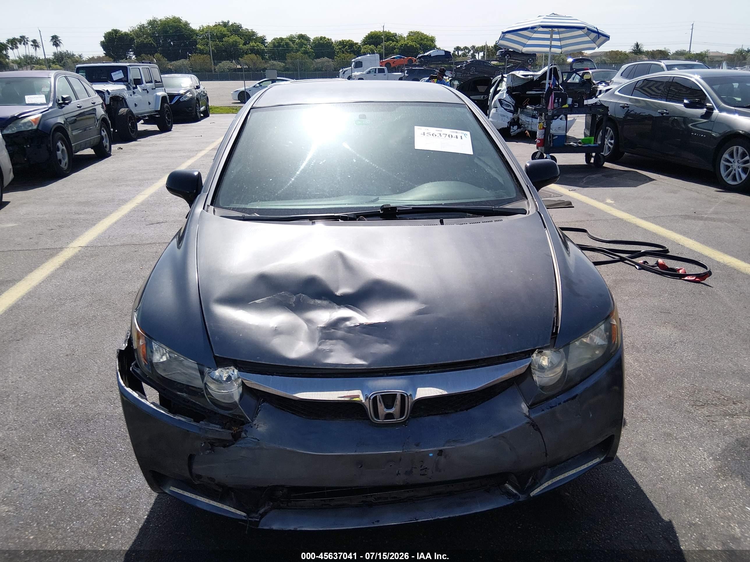 2010 Honda Civic Lx-s Gray vin: 2HGFA1F65AH315870
