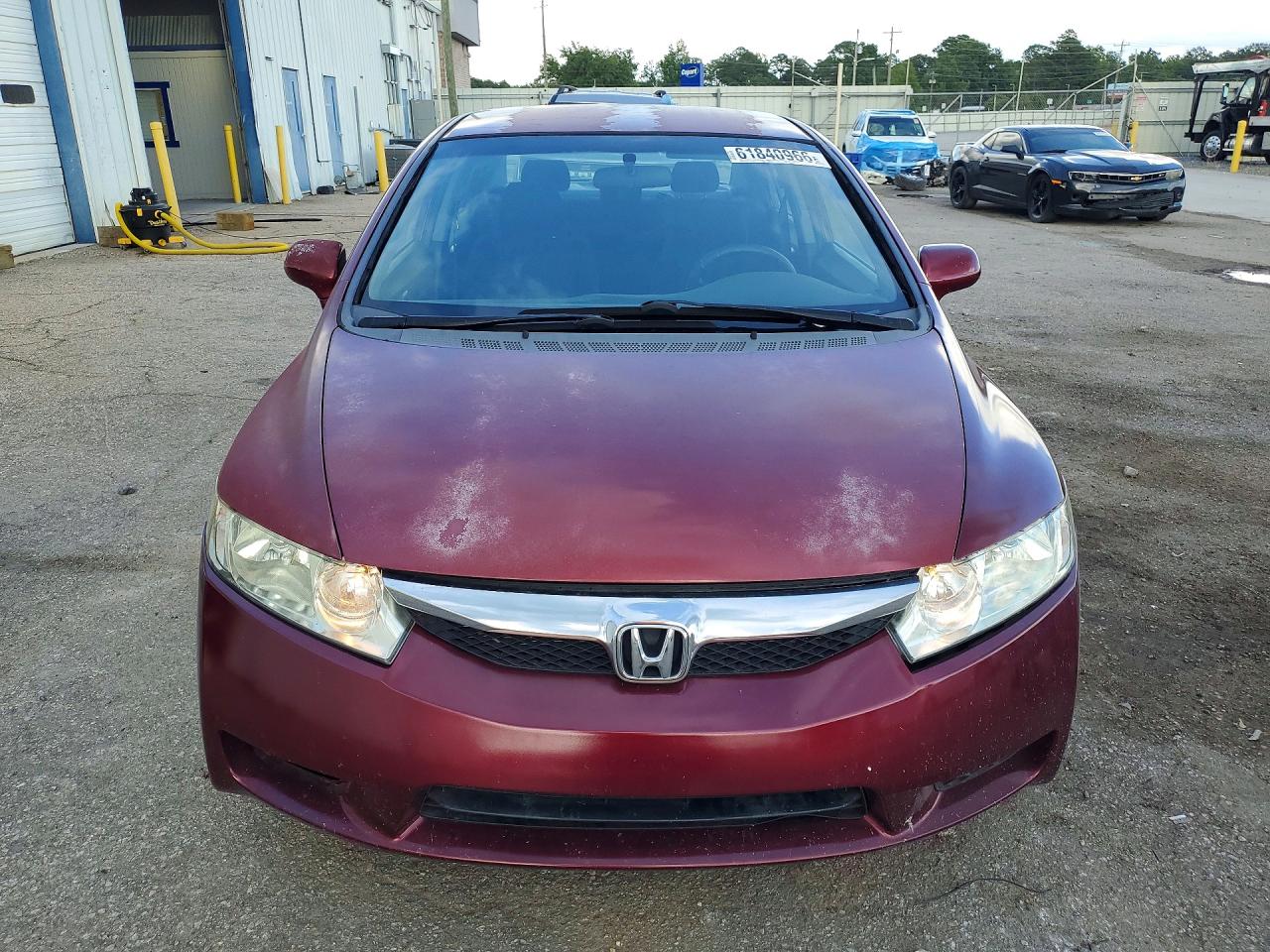 2010 Honda Civic Lx-s Maroon vin: 2HGFA1F65AH520265