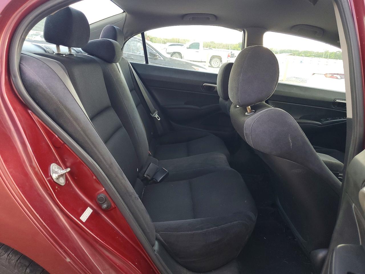 2010 Honda Civic Lx-s Maroon vin: 2HGFA1F65AH520265