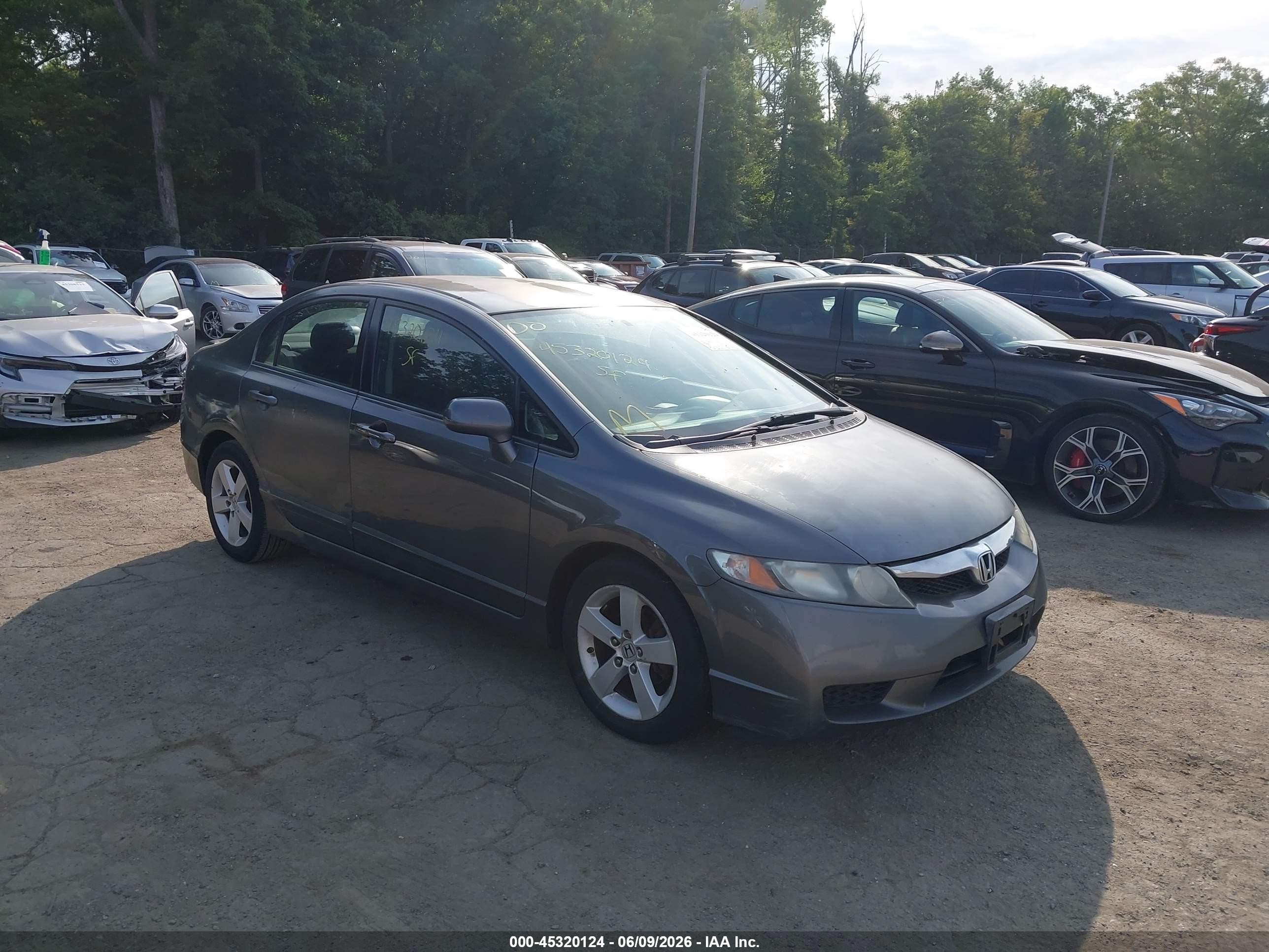 2010 Honda Civic Lx-s Gray vin: 2HGFA1F65AH521643