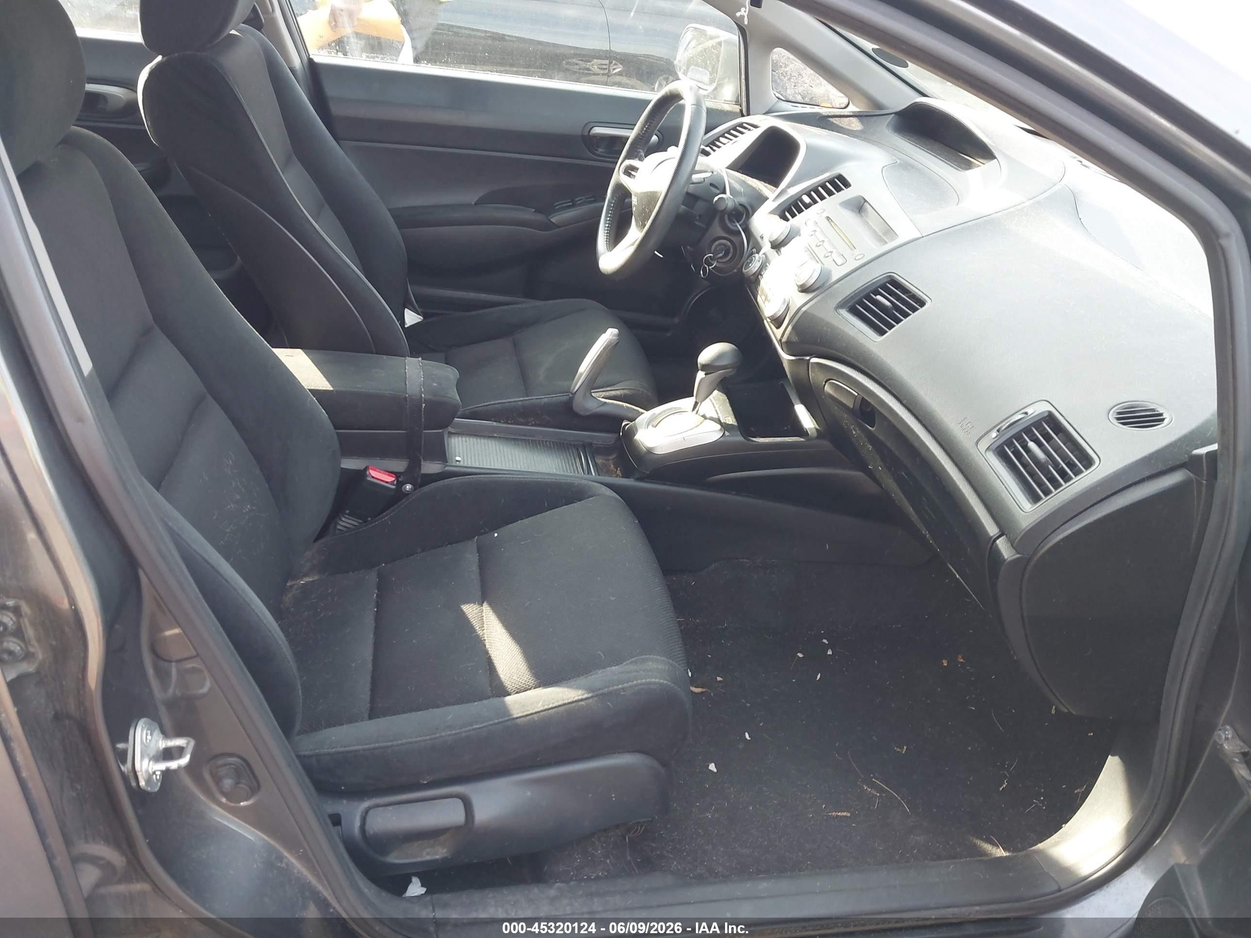 2010 Honda Civic Lx-s Gray vin: 2HGFA1F65AH521643