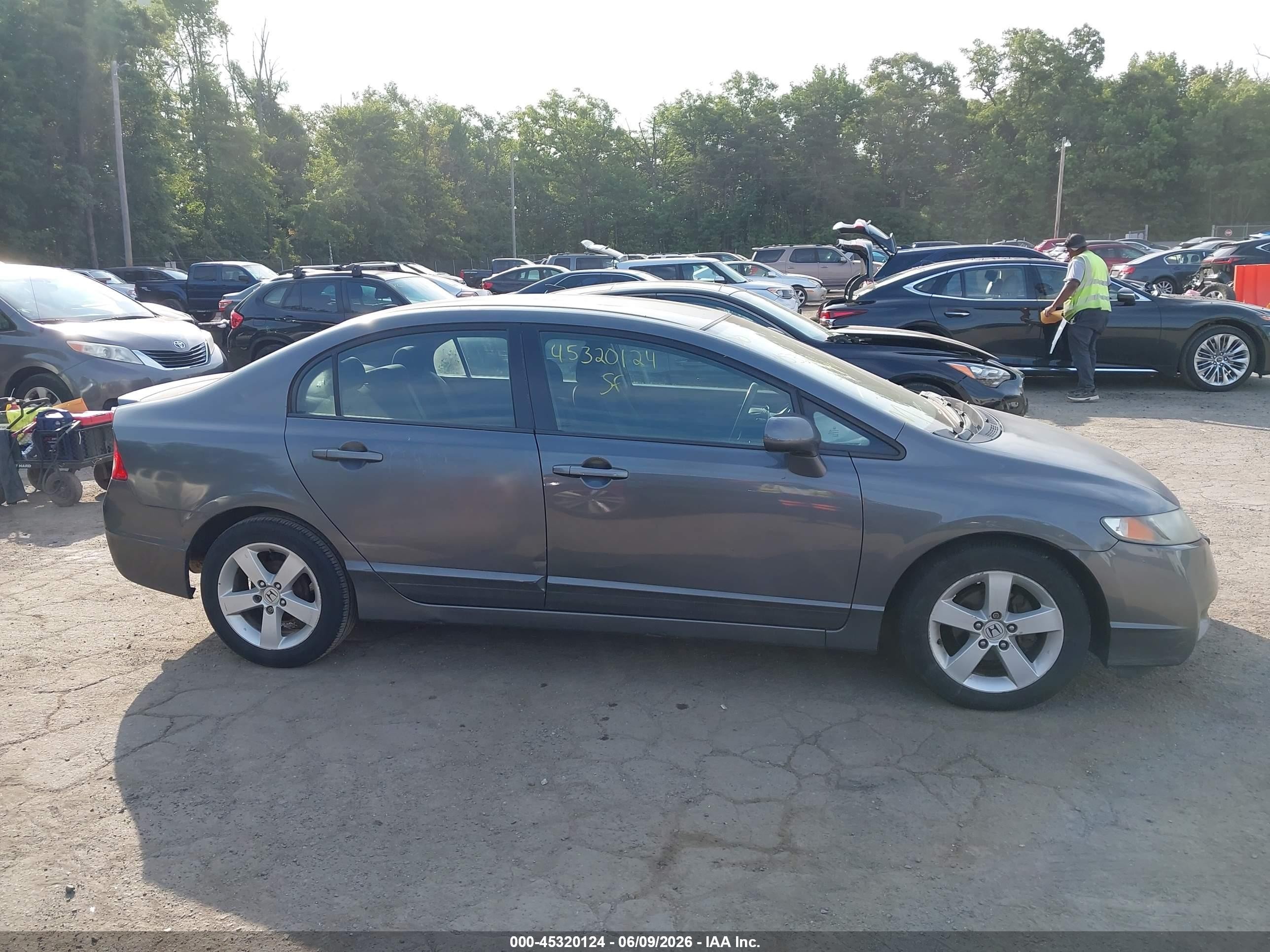 2010 Honda Civic Lx-s Gray vin: 2HGFA1F65AH521643