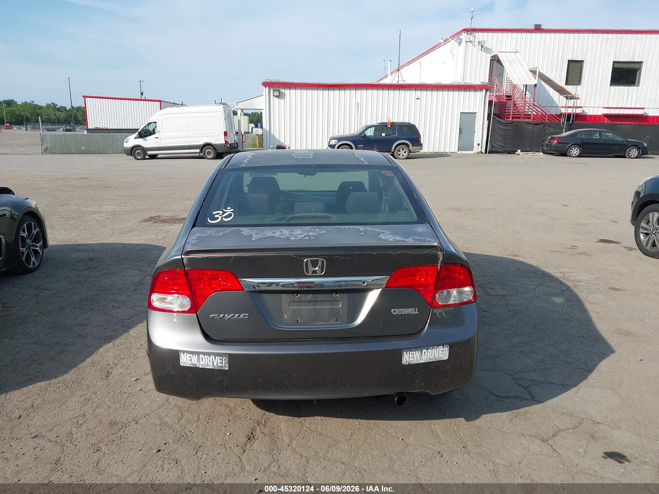 2010 Honda Civic Lx-s Gray vin: 2HGFA1F65AH521643