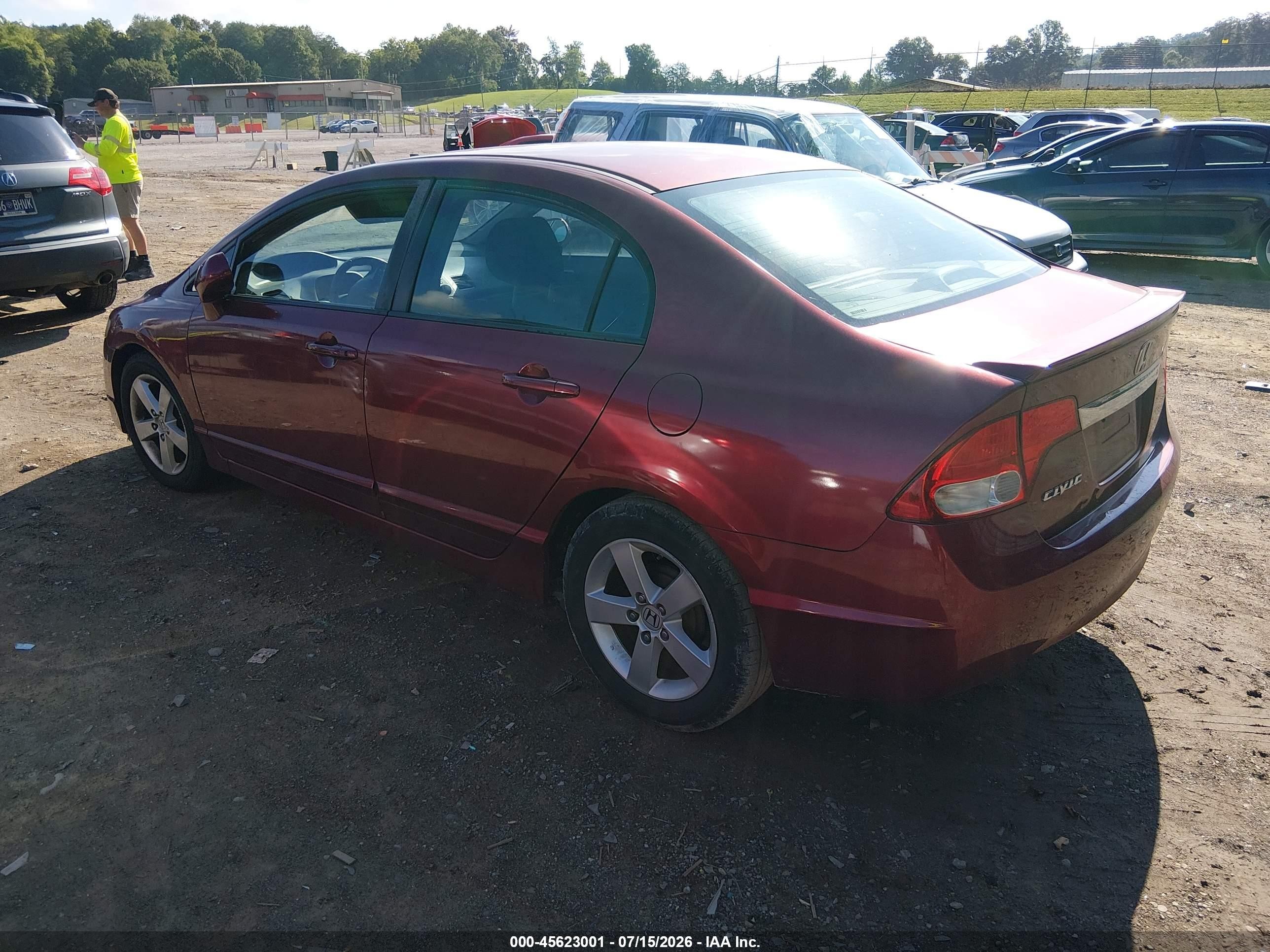 2011 Honda Civic Lx-s Maroon vin: 2HGFA1F65BH540176