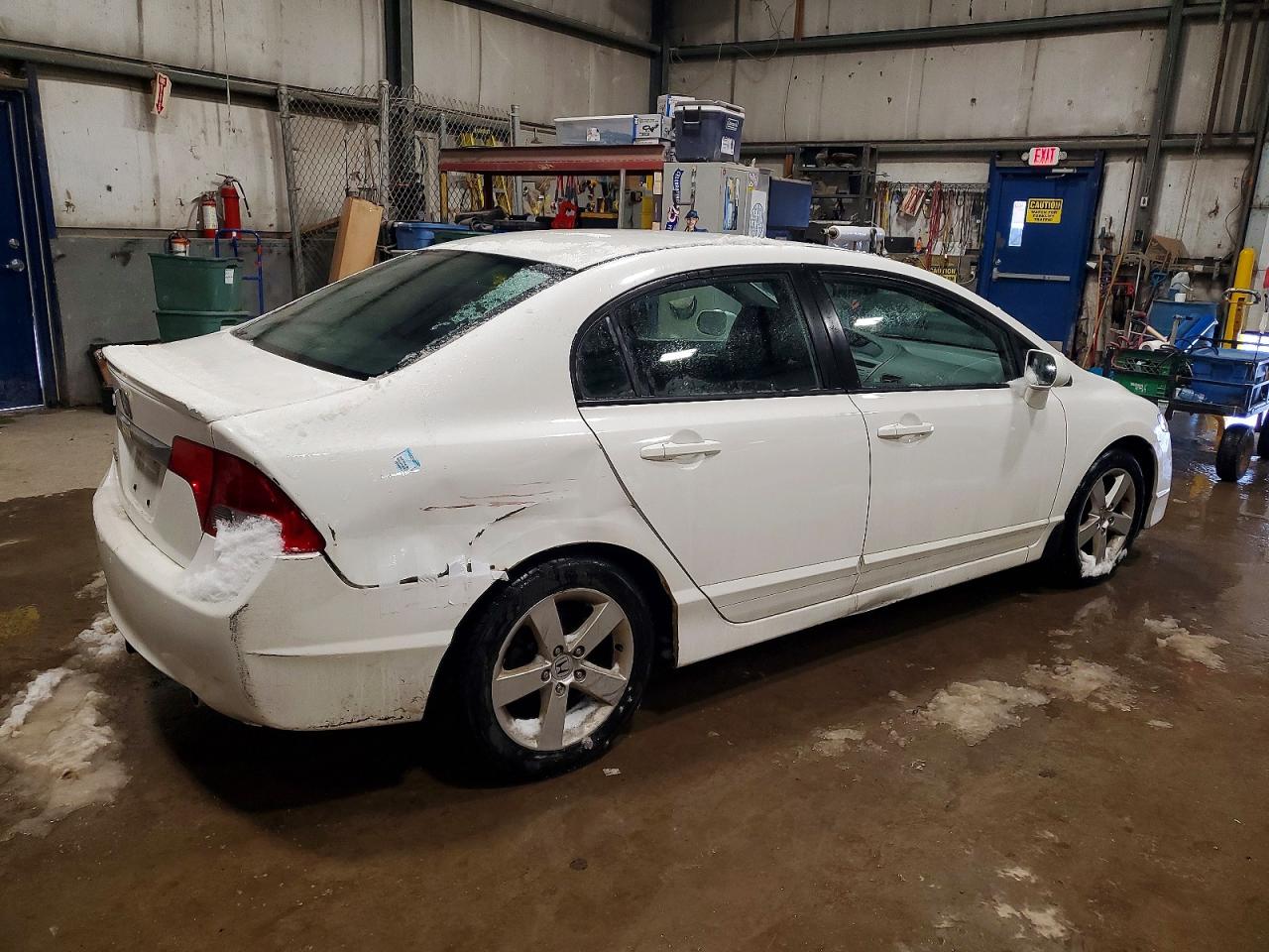 2010 Honda Civic Lx-s White vin: 2HGFA1F66AH019367