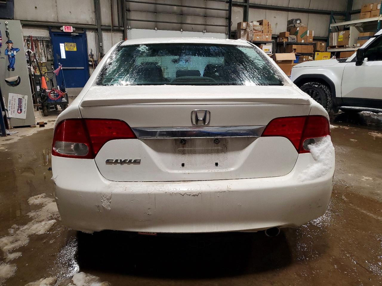 2010 Honda Civic Lx-s White vin: 2HGFA1F66AH019367