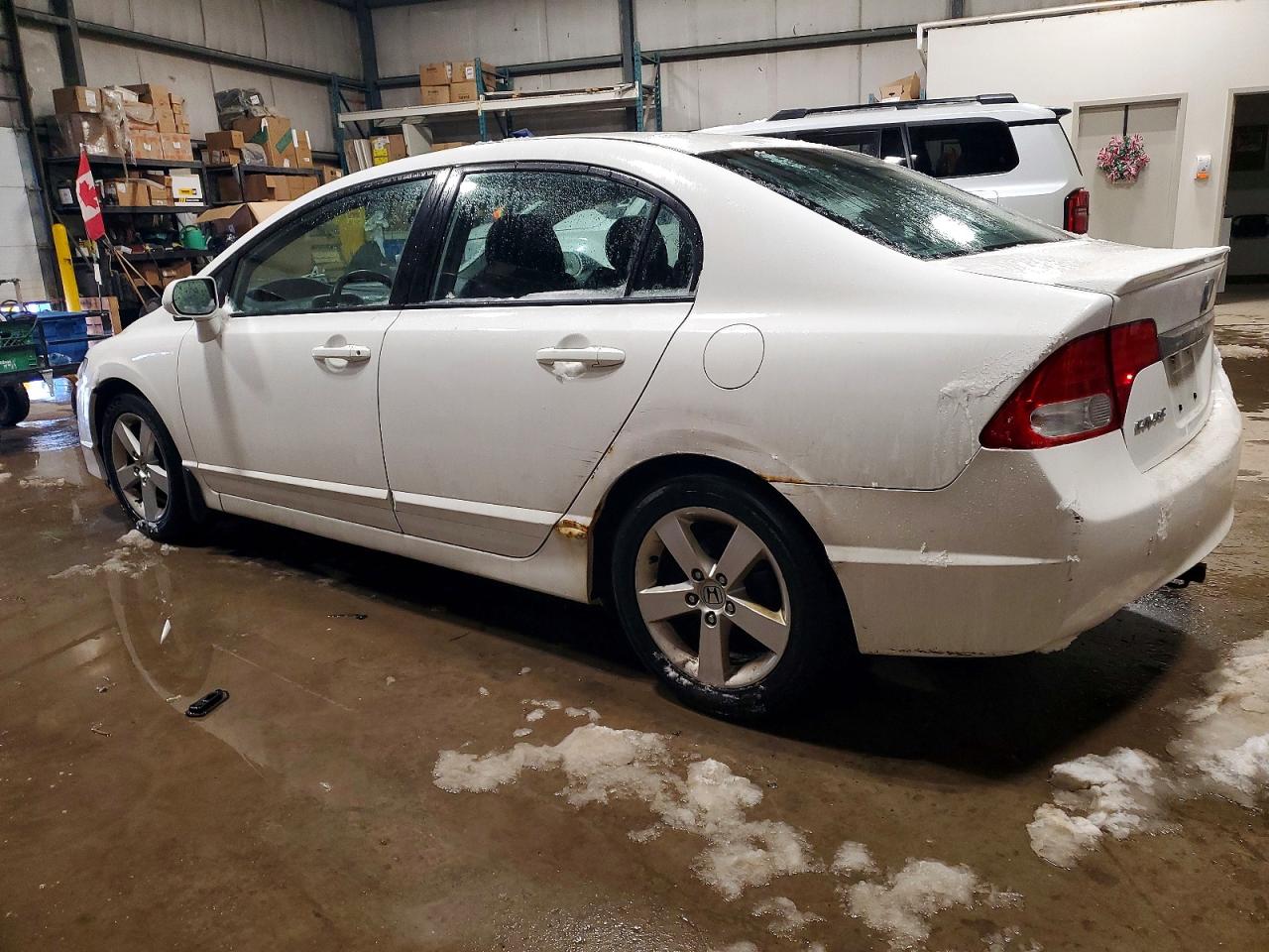 2010 Honda Civic Lx-s White vin: 2HGFA1F66AH019367