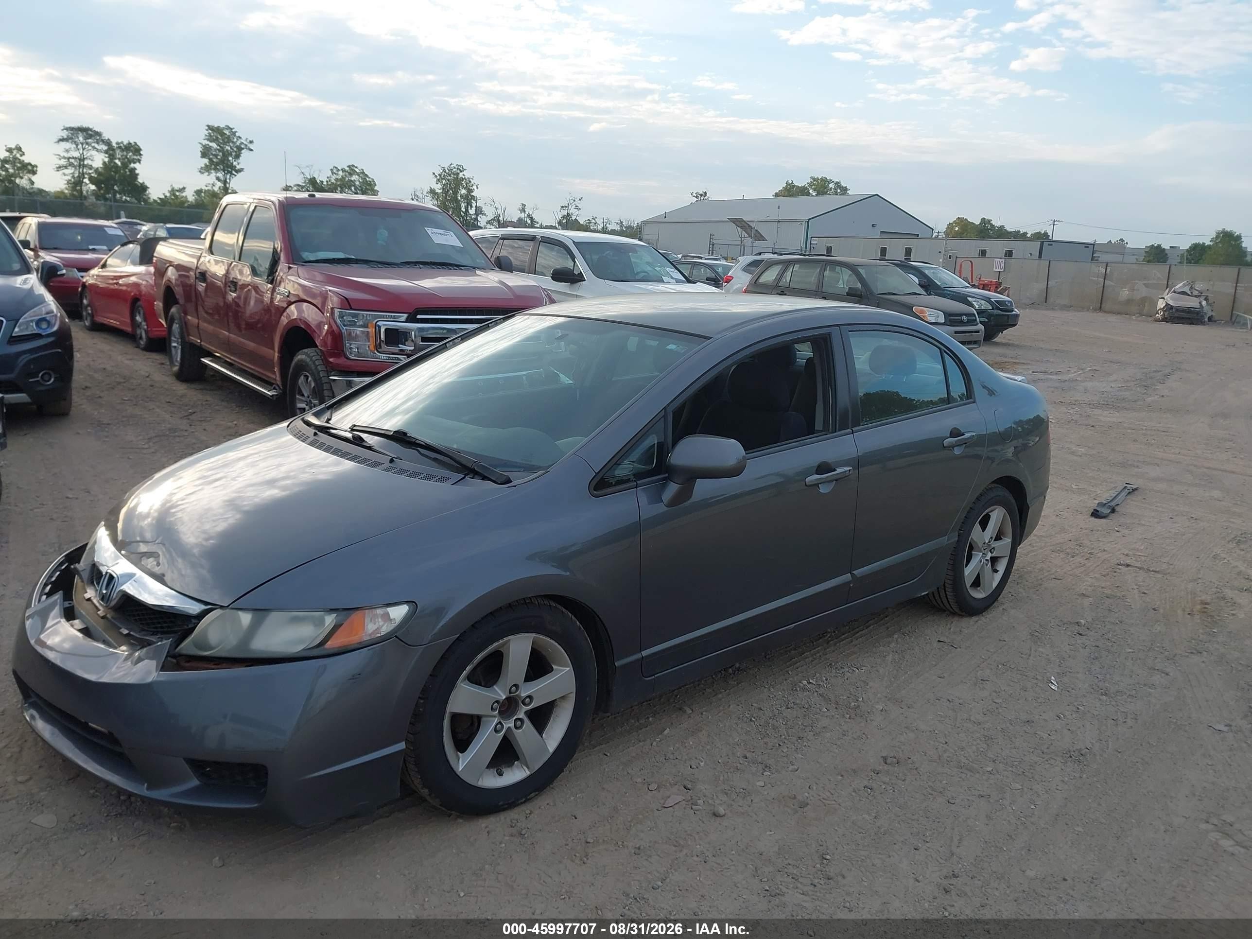 2010 Honda Civic Lx-s Gray vin: 2HGFA1F66AH316039