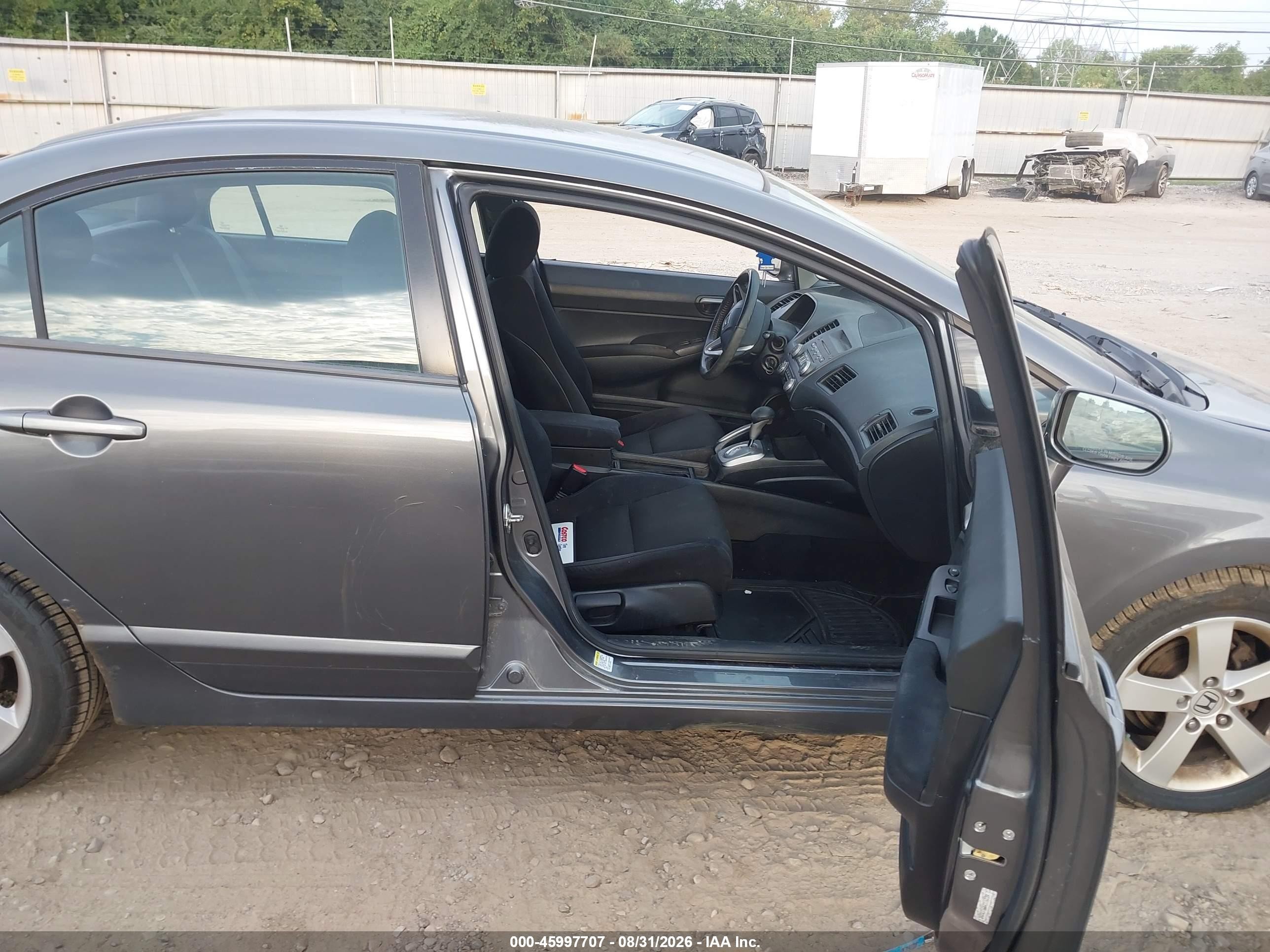 2010 Honda Civic Lx-s Gray vin: 2HGFA1F66AH316039