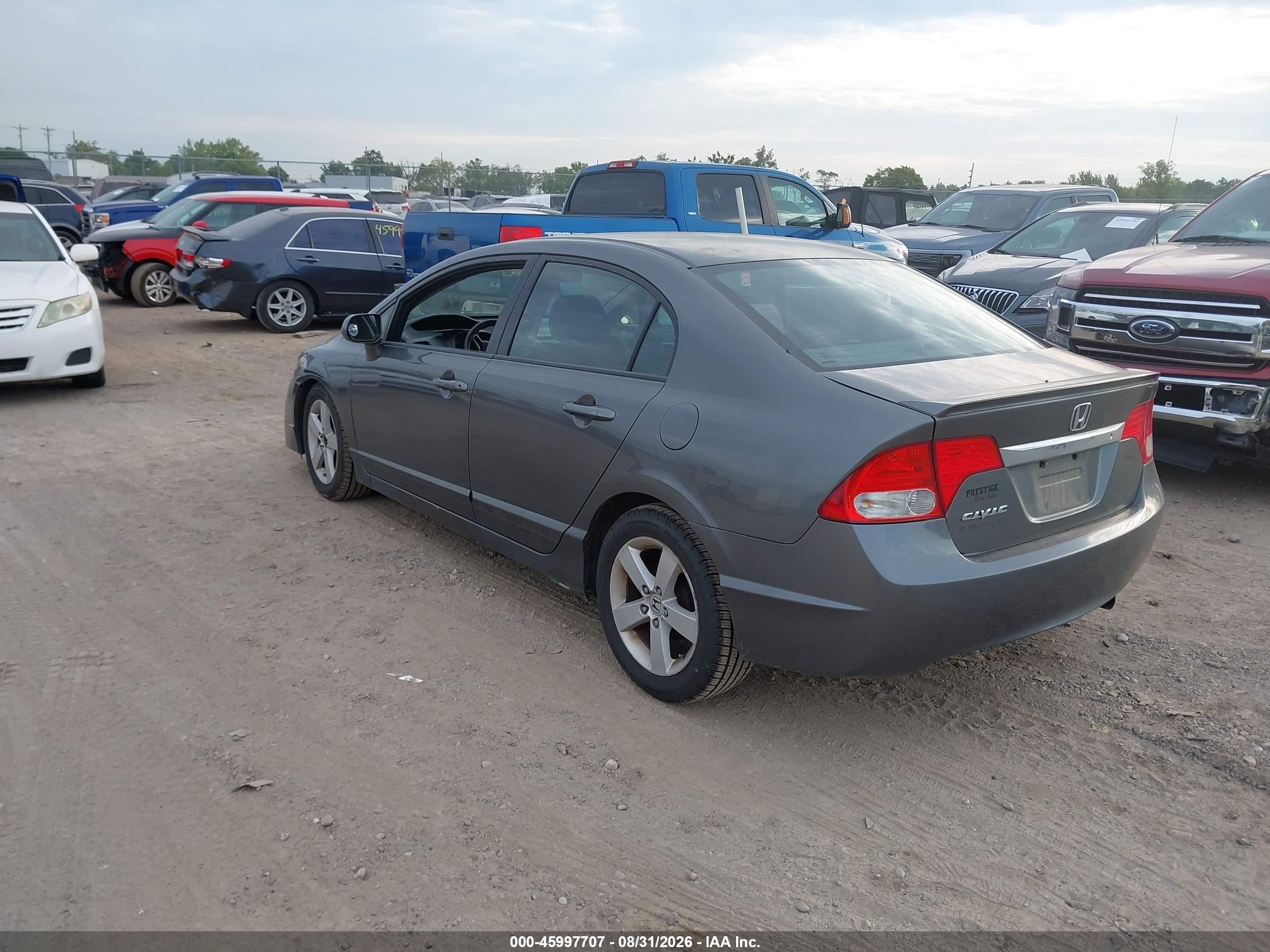 2010 Honda Civic Lx-s Gray vin: 2HGFA1F66AH316039
