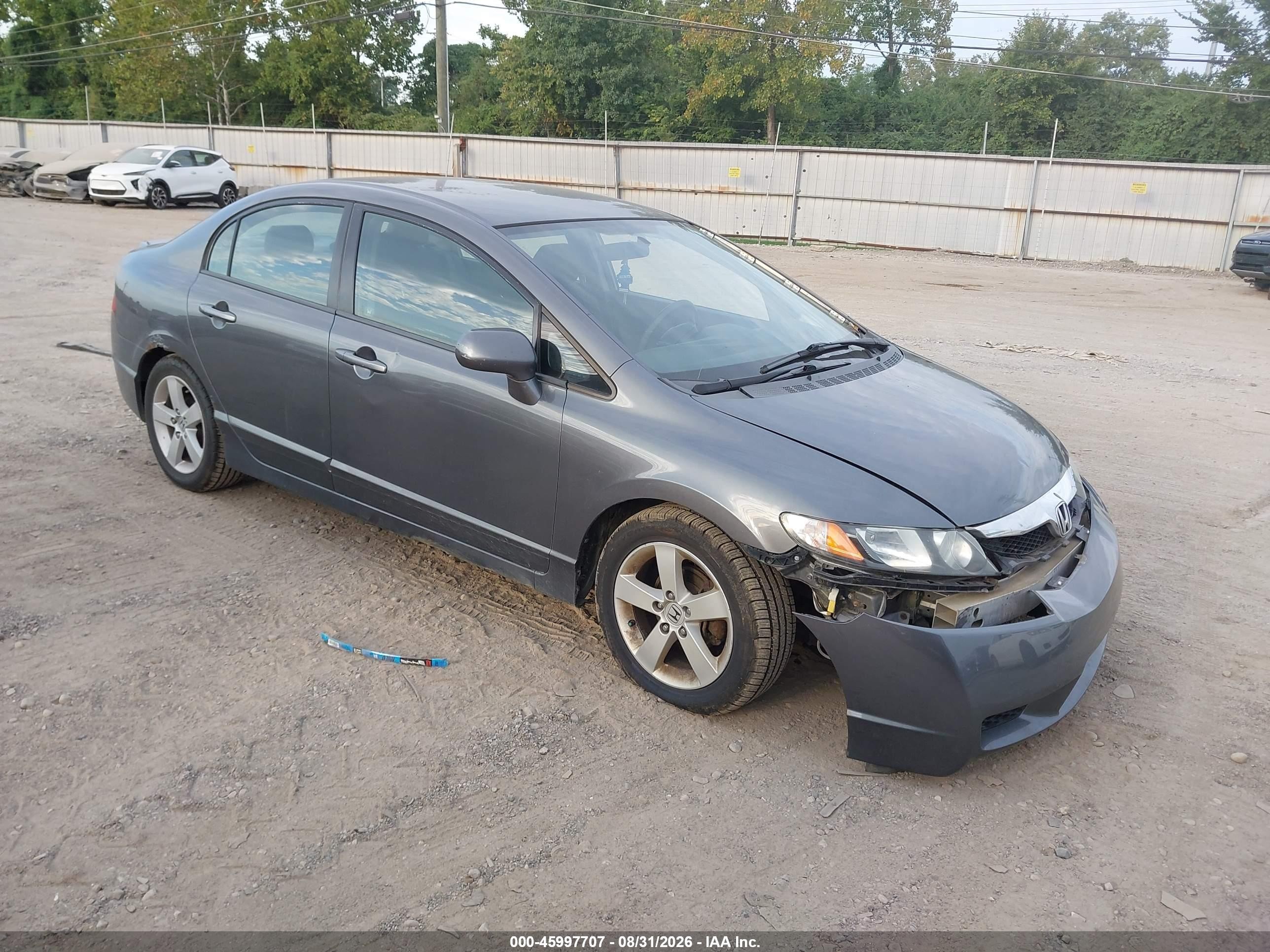 2010 Honda Civic Lx-s Gray vin: 2HGFA1F66AH316039