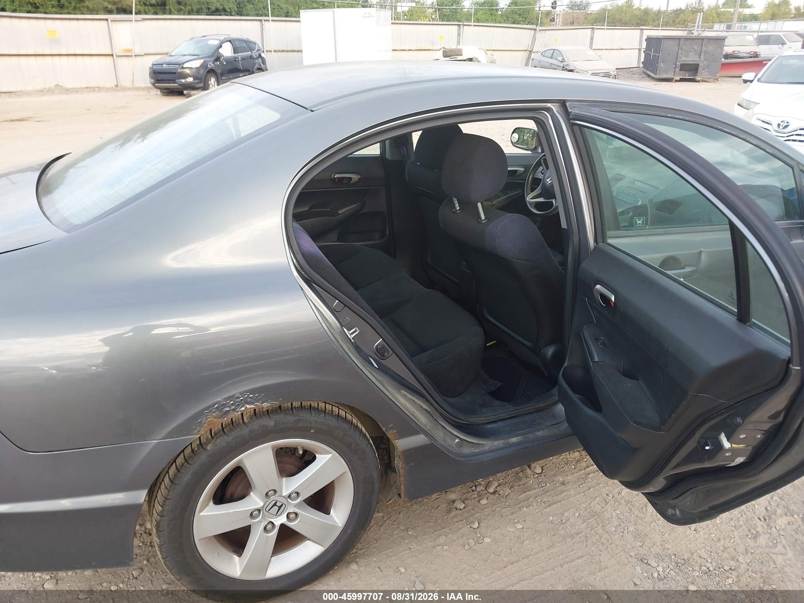 2010 Honda Civic Lx-s Gray vin: 2HGFA1F66AH316039