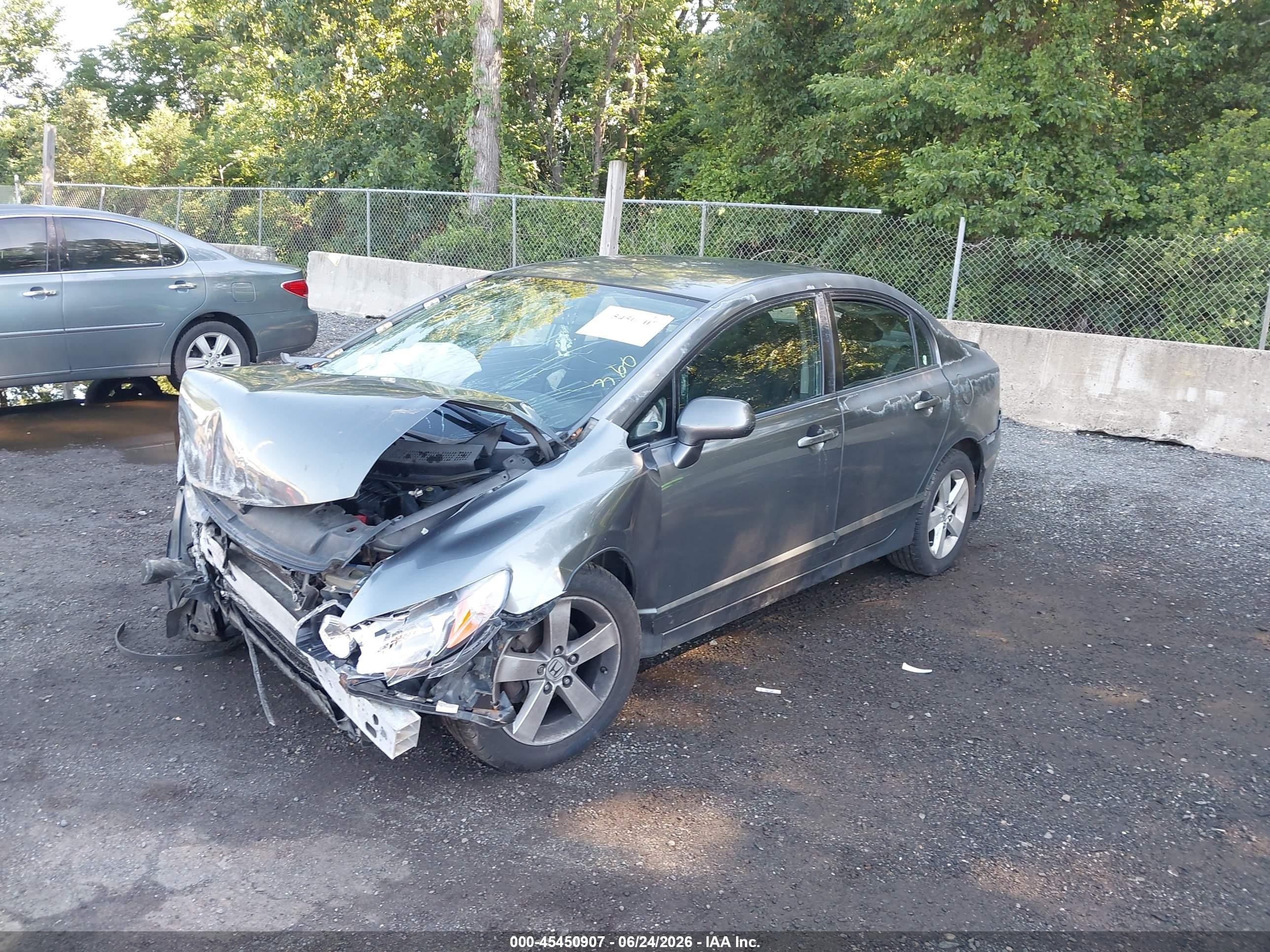 2010 Honda Civic Lx-s Gray vin: 2HGFA1F66AH507069