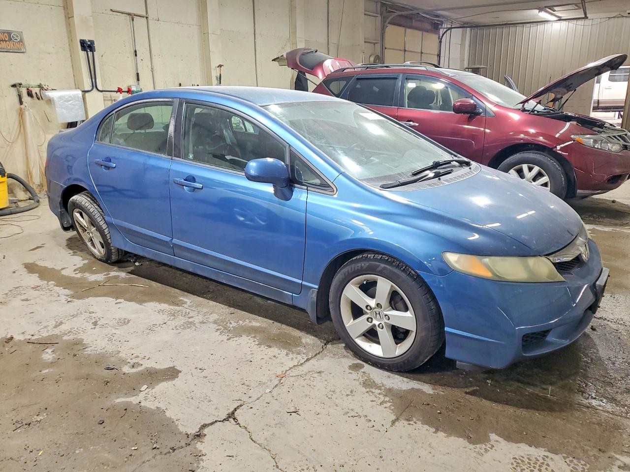 2010 Honda Civic Lx-s Синий vin: 2HGFA1F66AH508772